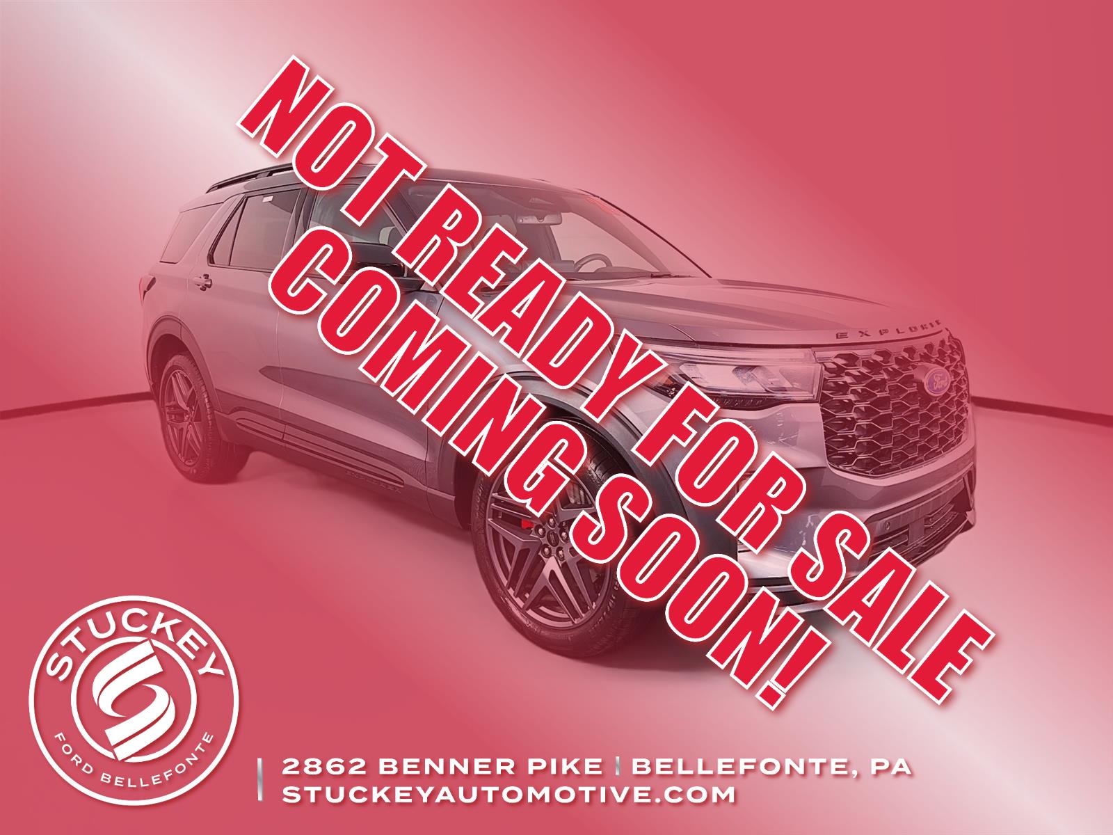 Carbonized Gray 2025 Ford Explorer ST AWD SUV / Crossover All-Wheel Drive Automatic