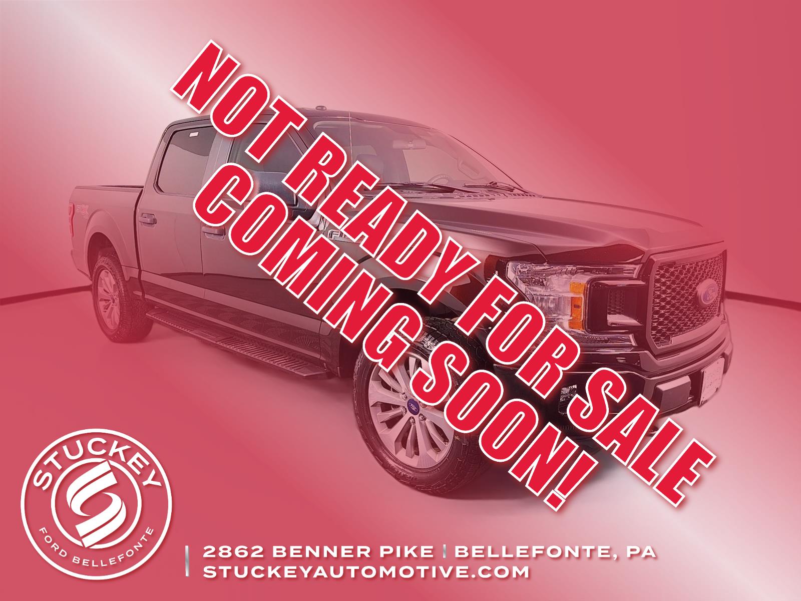 Magma Red 2018 Ford F-150 Pickup Truck Automatic