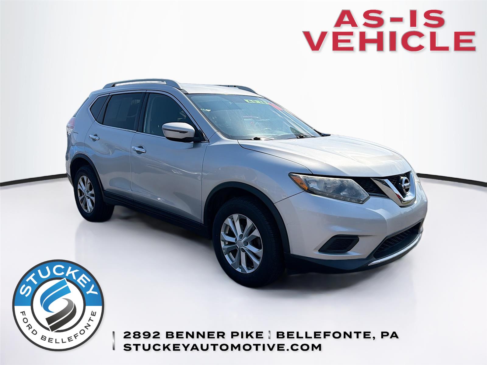 Brilliant Silver 2016 Nissan Rogue SV AWD SUV / Crossover All-Wheel Drive Continuously Variable Transmission