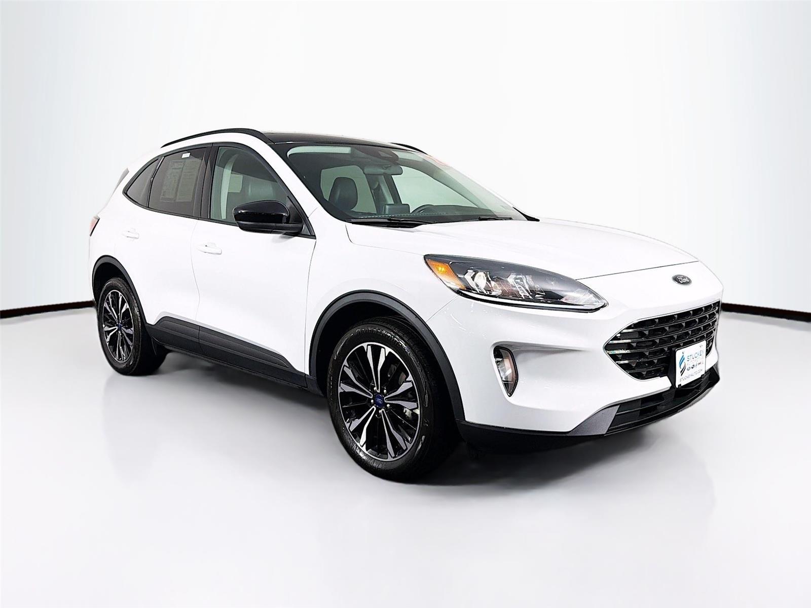 Oxford White 2022 Ford Escape SEL AWD SUV / Crossover All-Wheel Drive 8-Speed Automatic