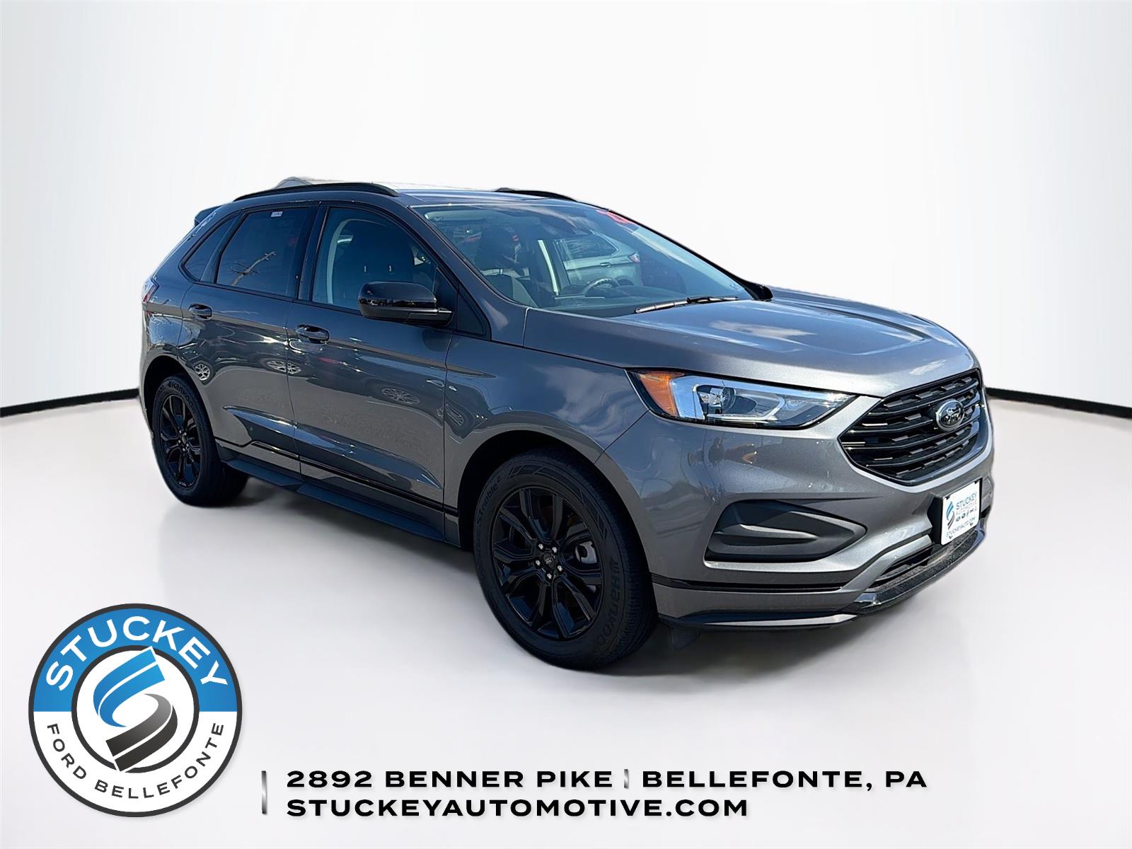 Carbonized Gray 2022 Ford Edge SE AWD SUV / Crossover All-Wheel Drive 8-Speed Automatic