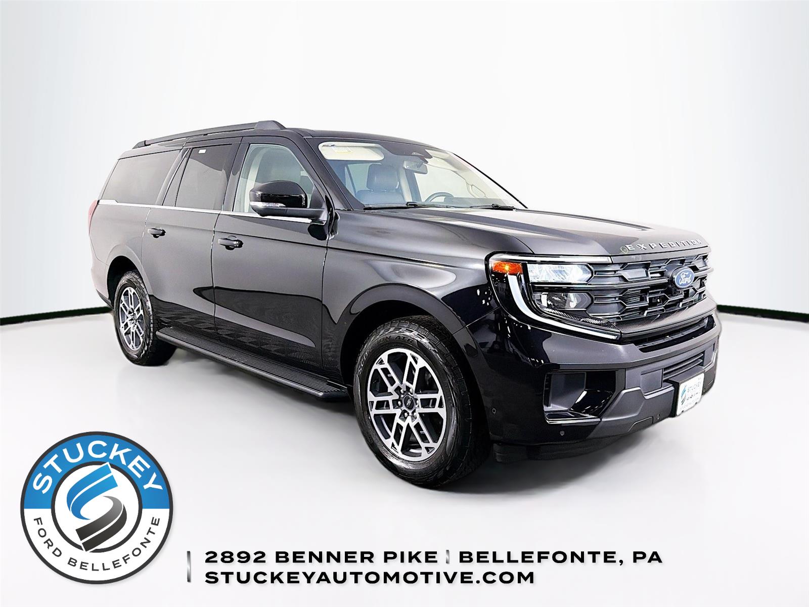 Agate Black 2025 Ford Expedition MAX Active 4WD SUV / Crossover Four-Wheel Drive Automatic