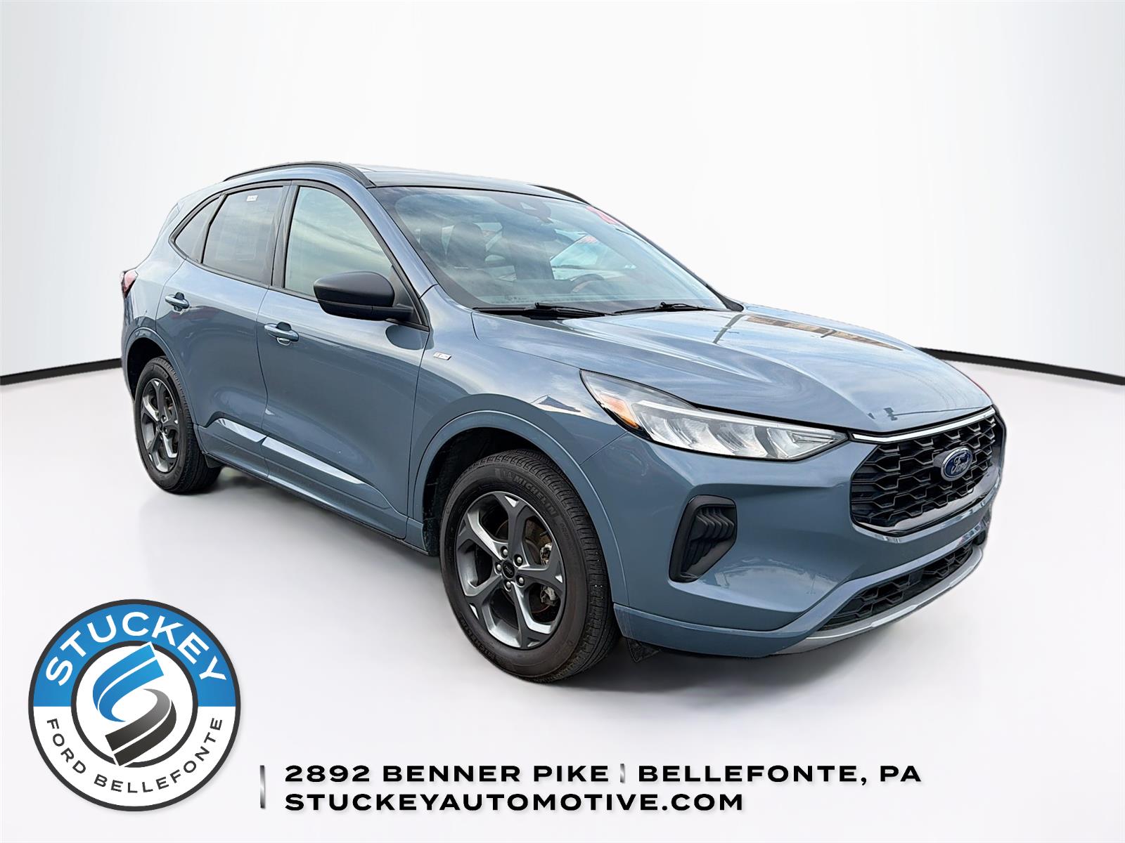 Vapor Blue 2024 Ford Escape ST-Line AWD SUV / Crossover All-Wheel Drive 8-Speed Automatic