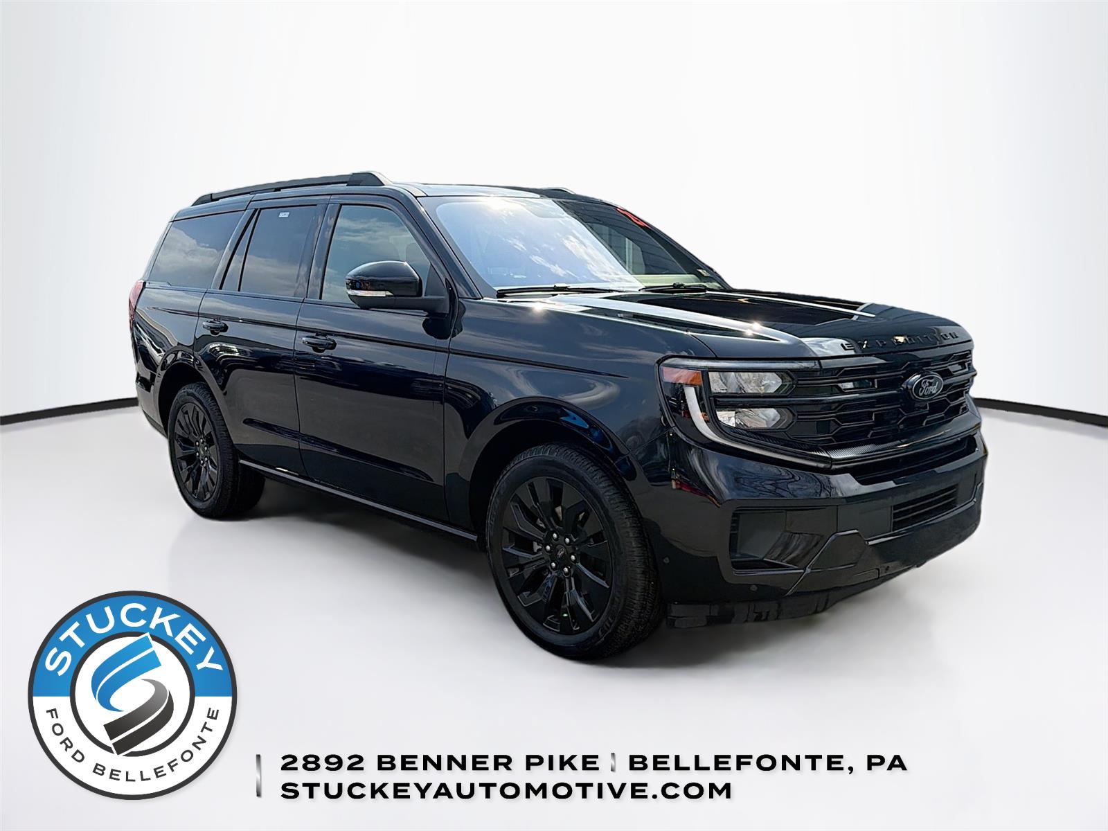 Agate Black 2025 Ford Expedition Platinum 4WD SUV / Crossover Four-Wheel Drive Automatic