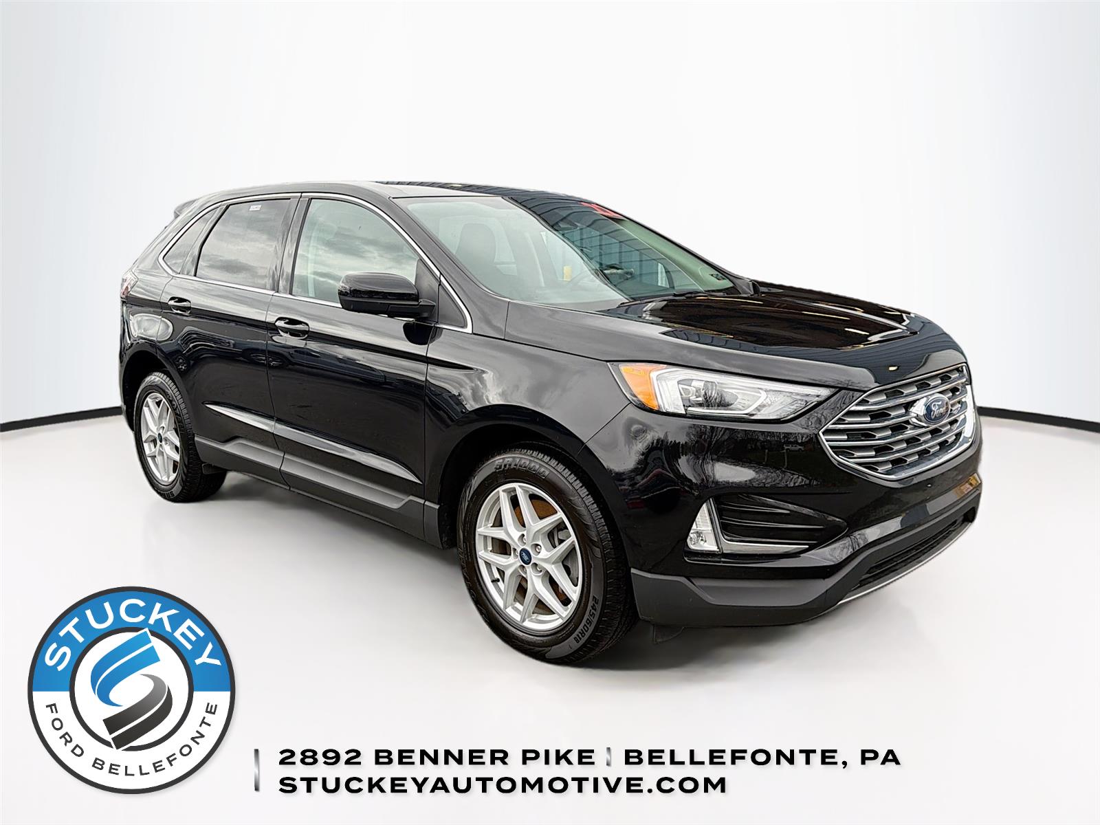 Agate Black 2022 Ford Edge SEL AWD SUV / Crossover All-Wheel Drive 8-Speed Automatic