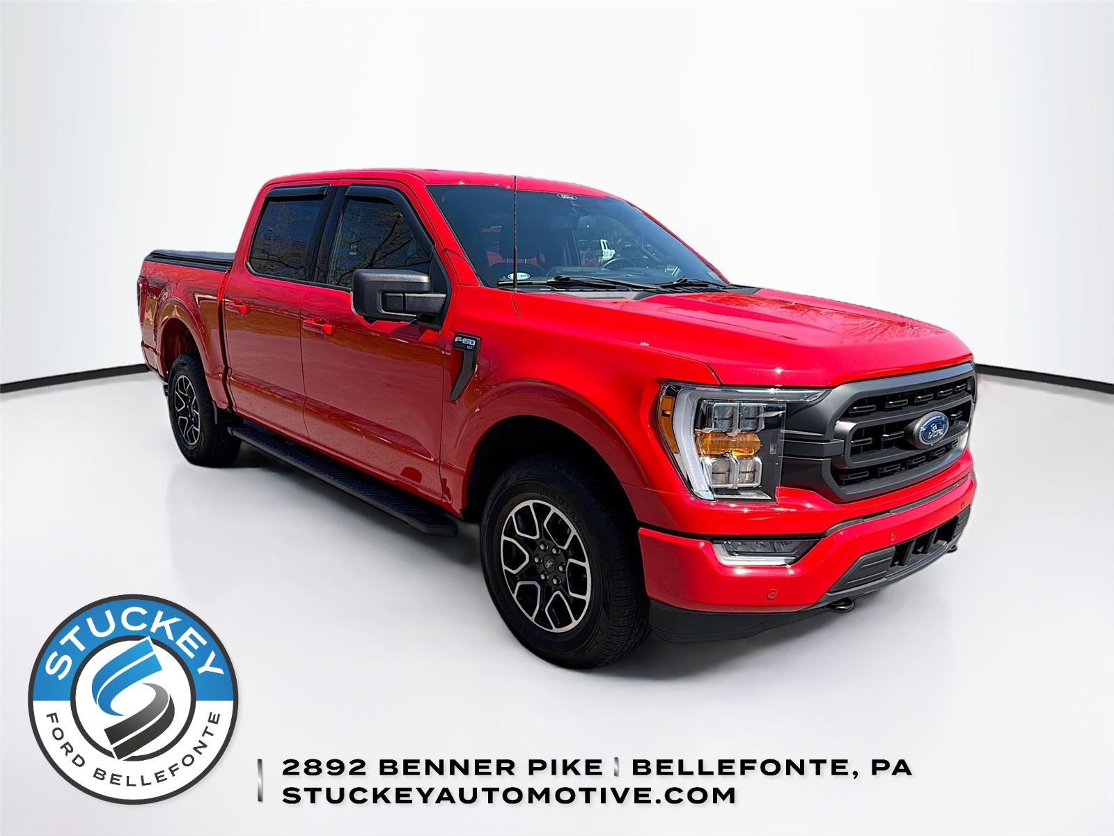 Race Red 2021 Ford F-150 XLT SuperCrew 4WD Pickup Truck Four-Wheel Drive Automatic