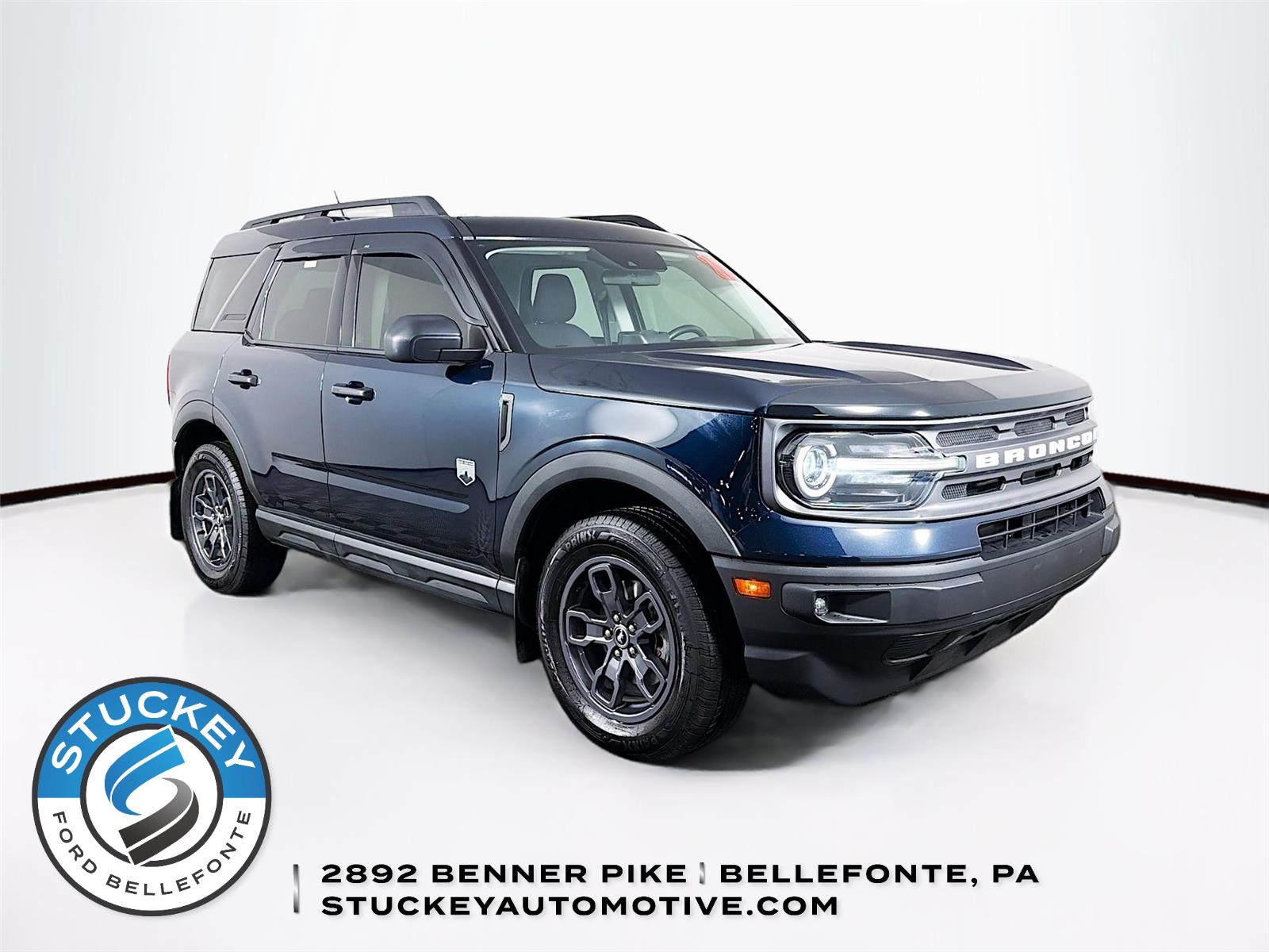 Alto Blue Metallic Tinted Clearcoat 2022 Ford Bronco Sport Big Bend AWD SUV / Crossover All-Wheel Drive 8-Speed Automatic