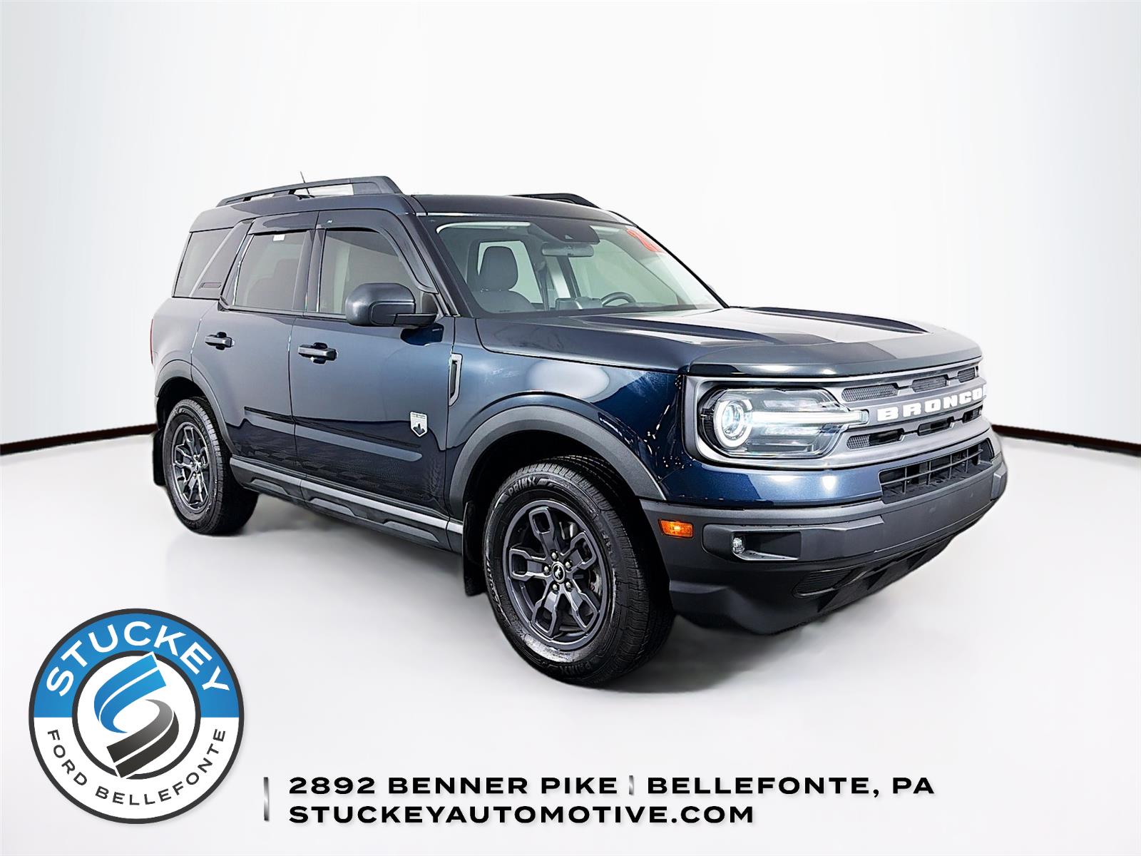 Alto Blue Metallic Tinted Clearcoat 2022 Ford Bronco Sport Big Bend AWD SUV / Crossover All-Wheel Drive 8-Speed Automatic