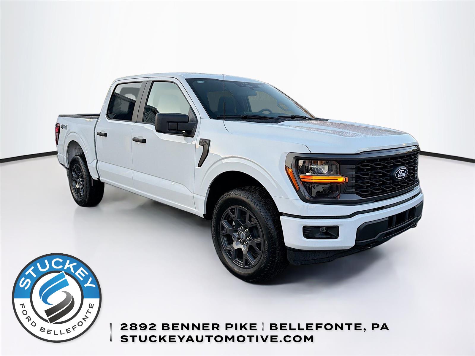 Oxford White 2026 Ford F-150 STX SuperCrew 4WD Pickup Truck Four-Wheel Drive Automatic