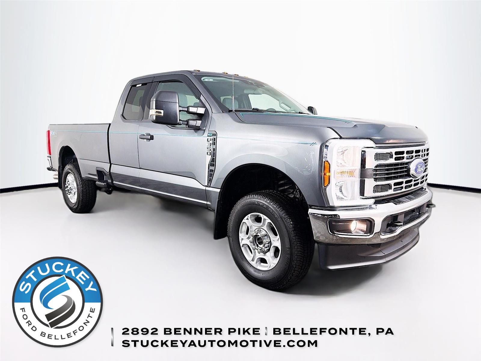 Carbonized Gray 2025 Ford F-350 Super Duty Pickup Truck Four-Wheel Drive Automatic