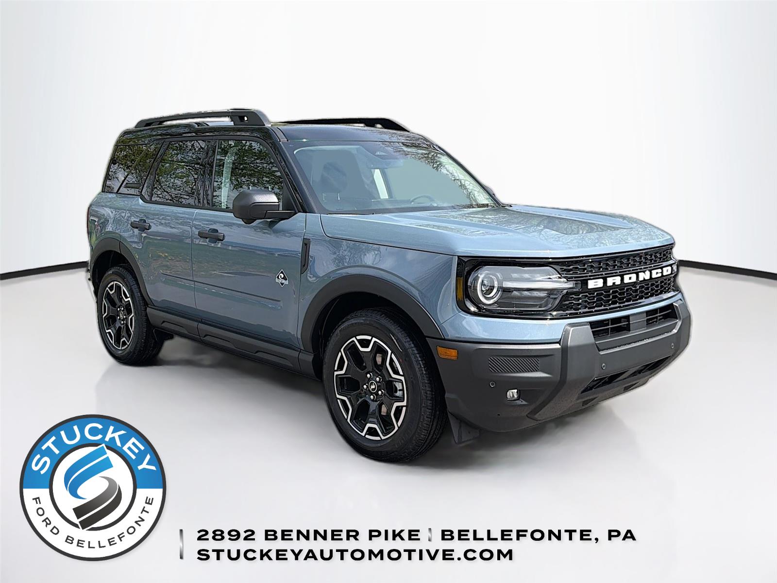 Blue (Azure Gray Metallic Tri-Coat) 2026 Ford Bronco Sport SUV / Crossover All-Wheel Drive 8-Speed Automatic