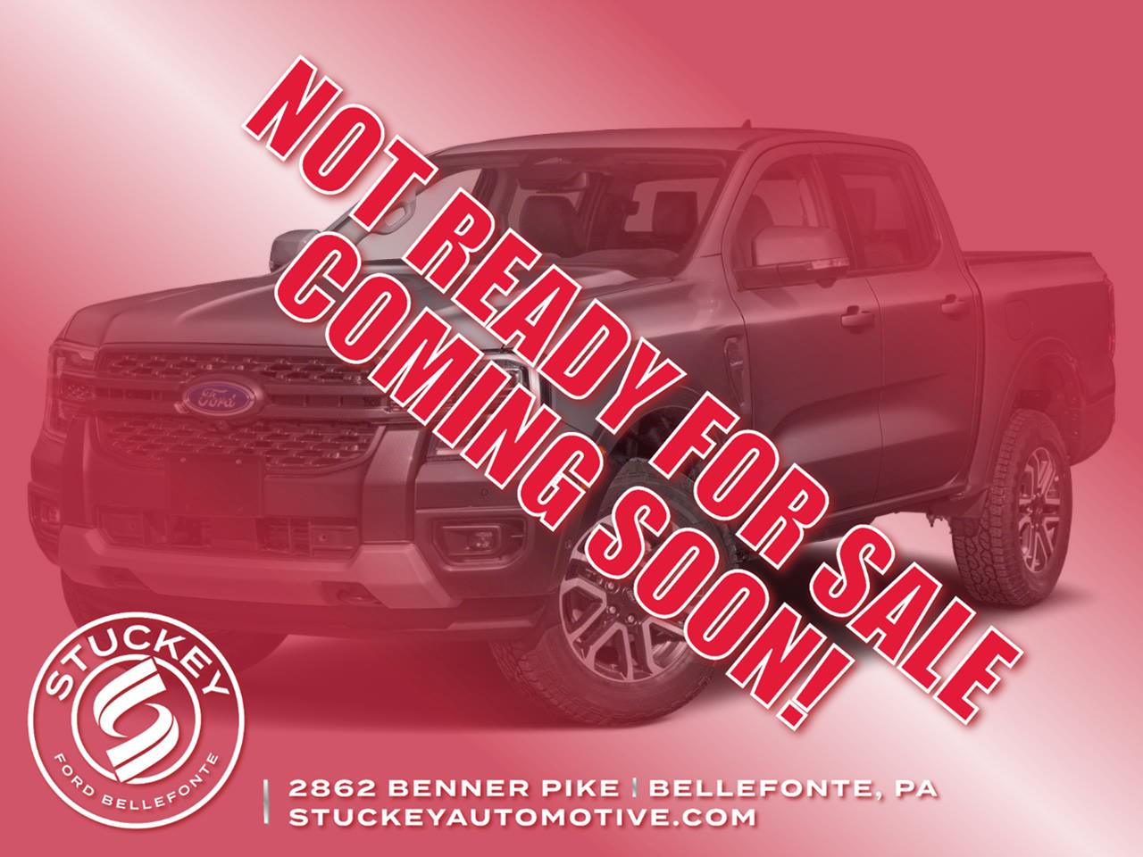 Oxford White 2024 Ford Ranger Lariat SuperCrew 4WD Pickup Truck Four-Wheel Drive Automatic