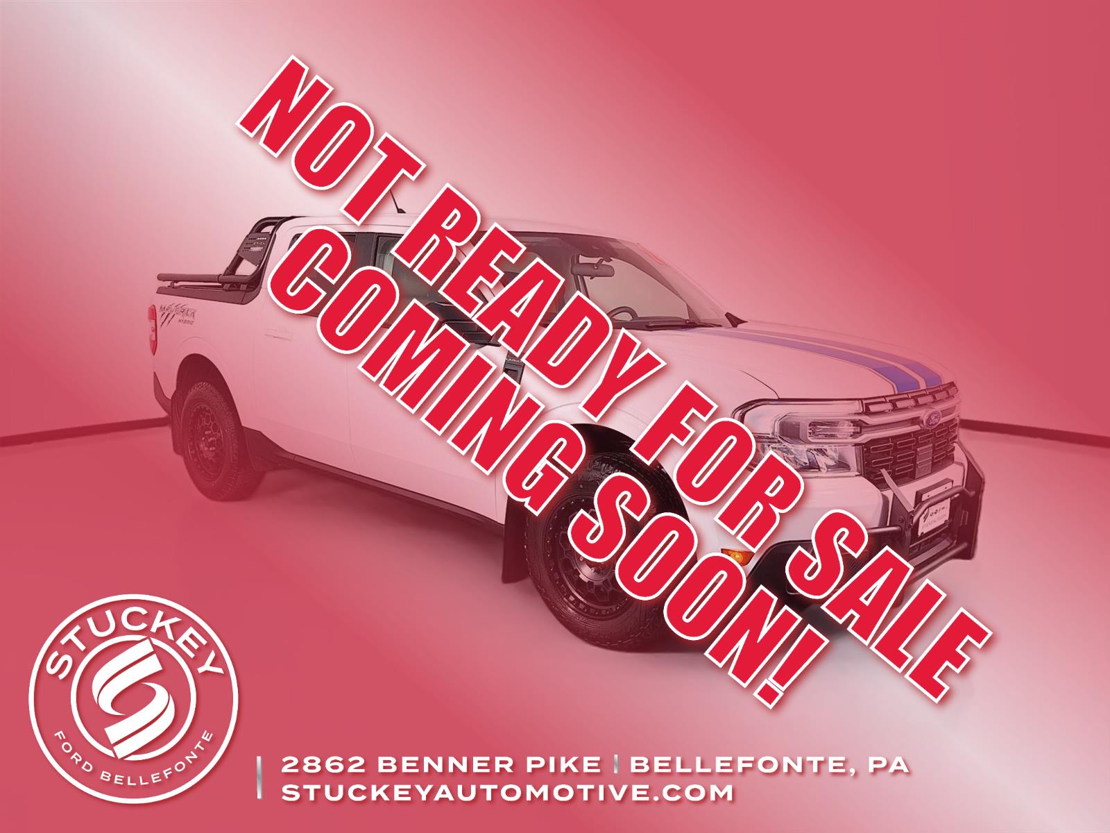 Oxford White 2024 Ford Maverick Lariat SuperCrew FWD Pickup Truck Front-Wheel Drive 1-Speed Dual Clutch