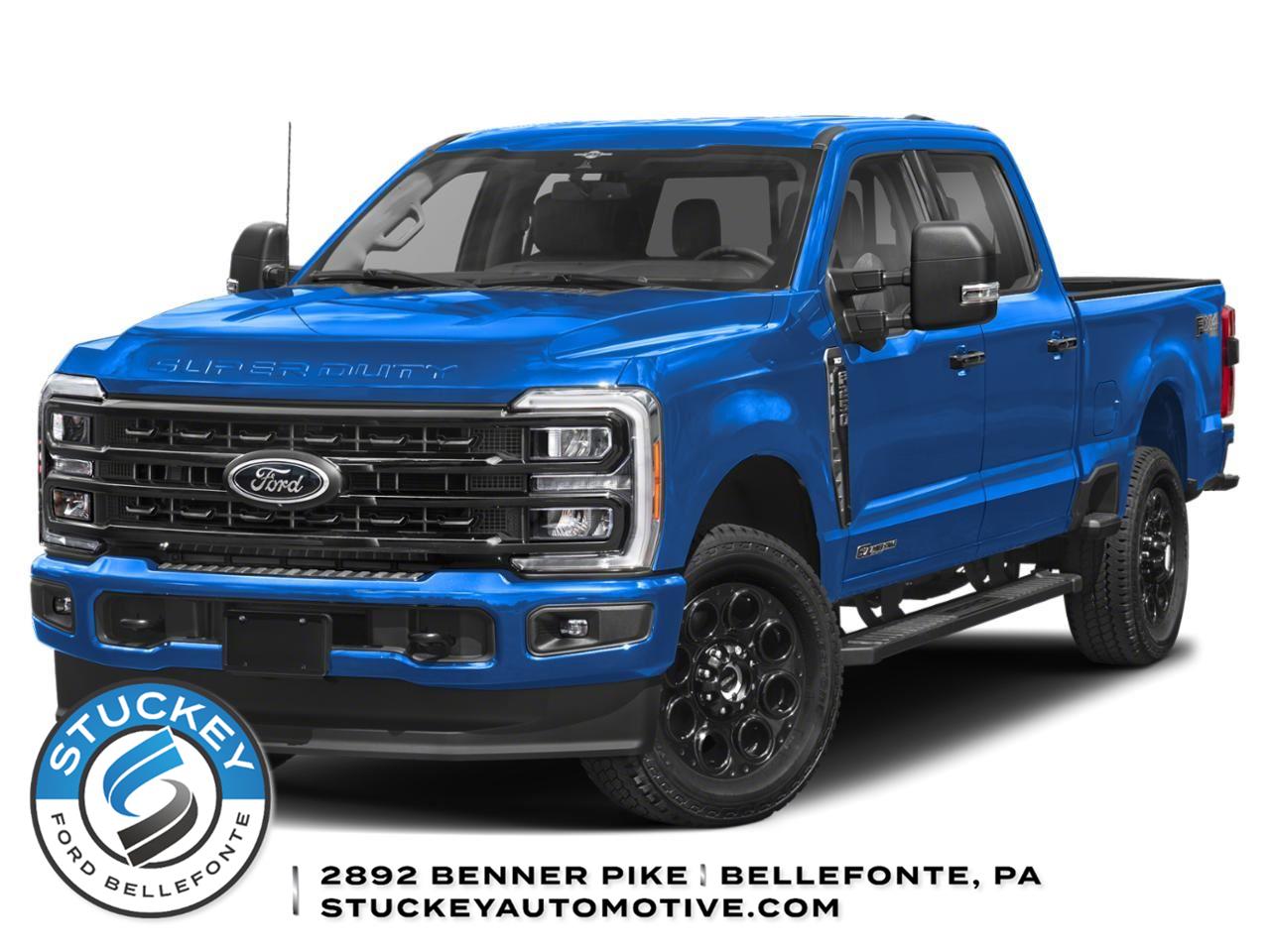 Argon Blue Metallic 2026 Ford F-250 Super Duty XLT Crew Cab 4WD Pickup Truck Four-Wheel Drive Automatic