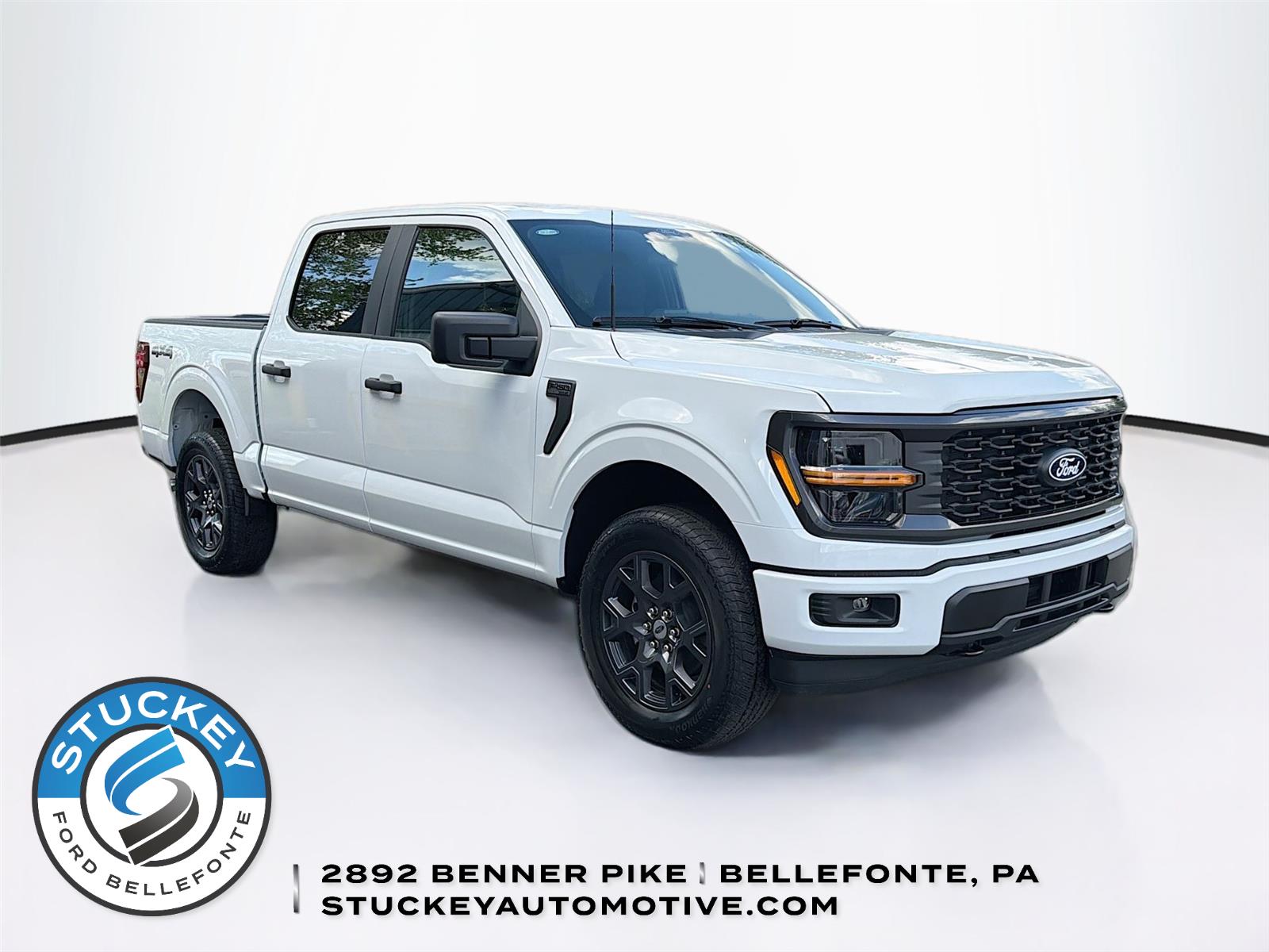 Oxford White 2026 Ford F-150 STX SuperCrew 4WD Pickup Truck Four-Wheel Drive Automatic