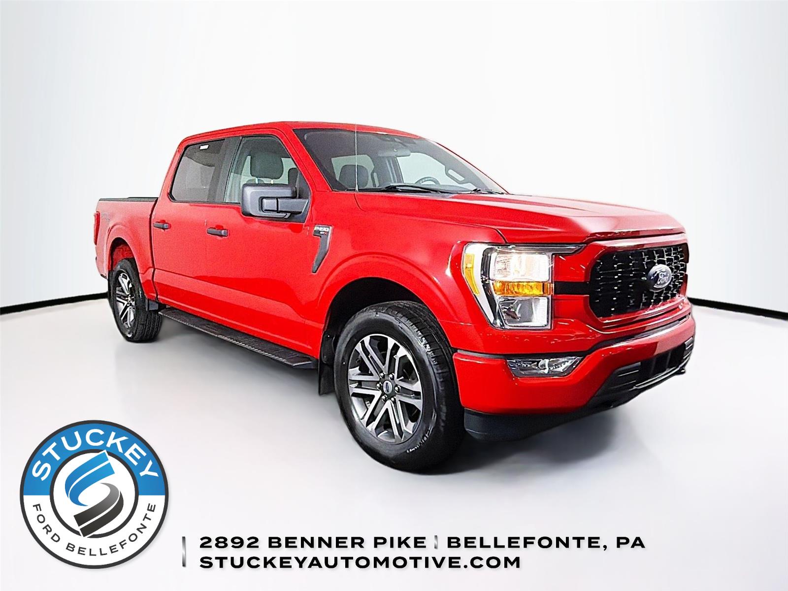 Race Red 2021 Ford F-150 XL SuperCrew 4WD Pickup Truck Four-Wheel Drive Automatic