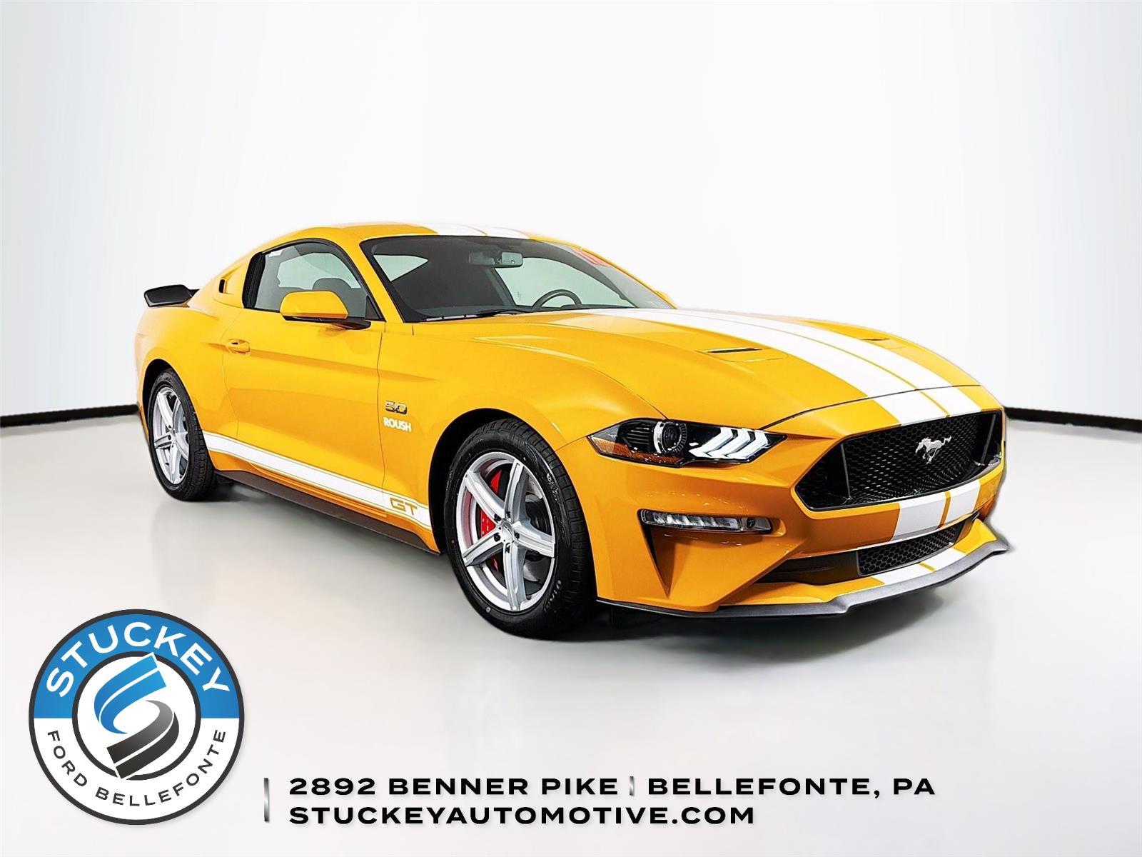 Orange Fury Metallic Tri-Coat 2018 Ford Mustang GT Coupe RWD Coupe Rear-Wheel Drive 6-Speed Manual