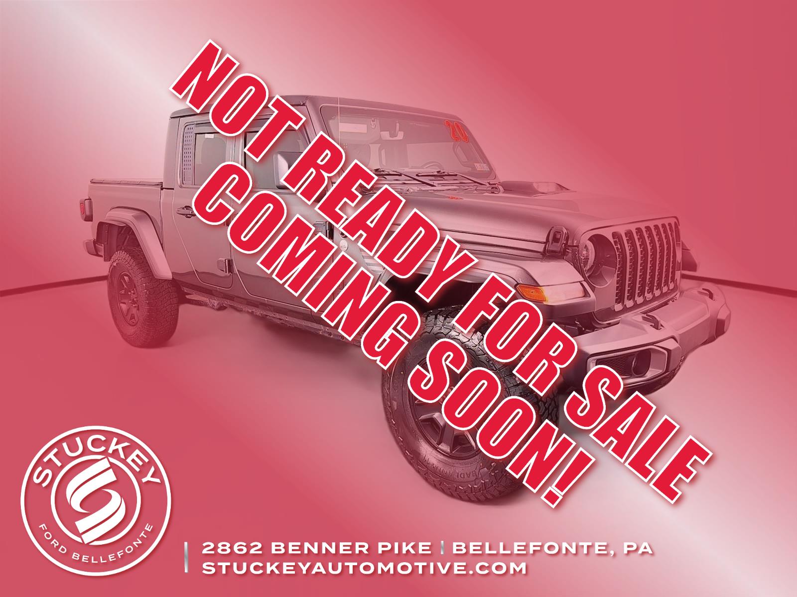 Gray (Granite Crystal Metallic Clearcoat) 2020 Jeep Gladiator Sport S Crew Cab 4WD Pickup Truck Four-Wheel Drive 8-Speed Automatic