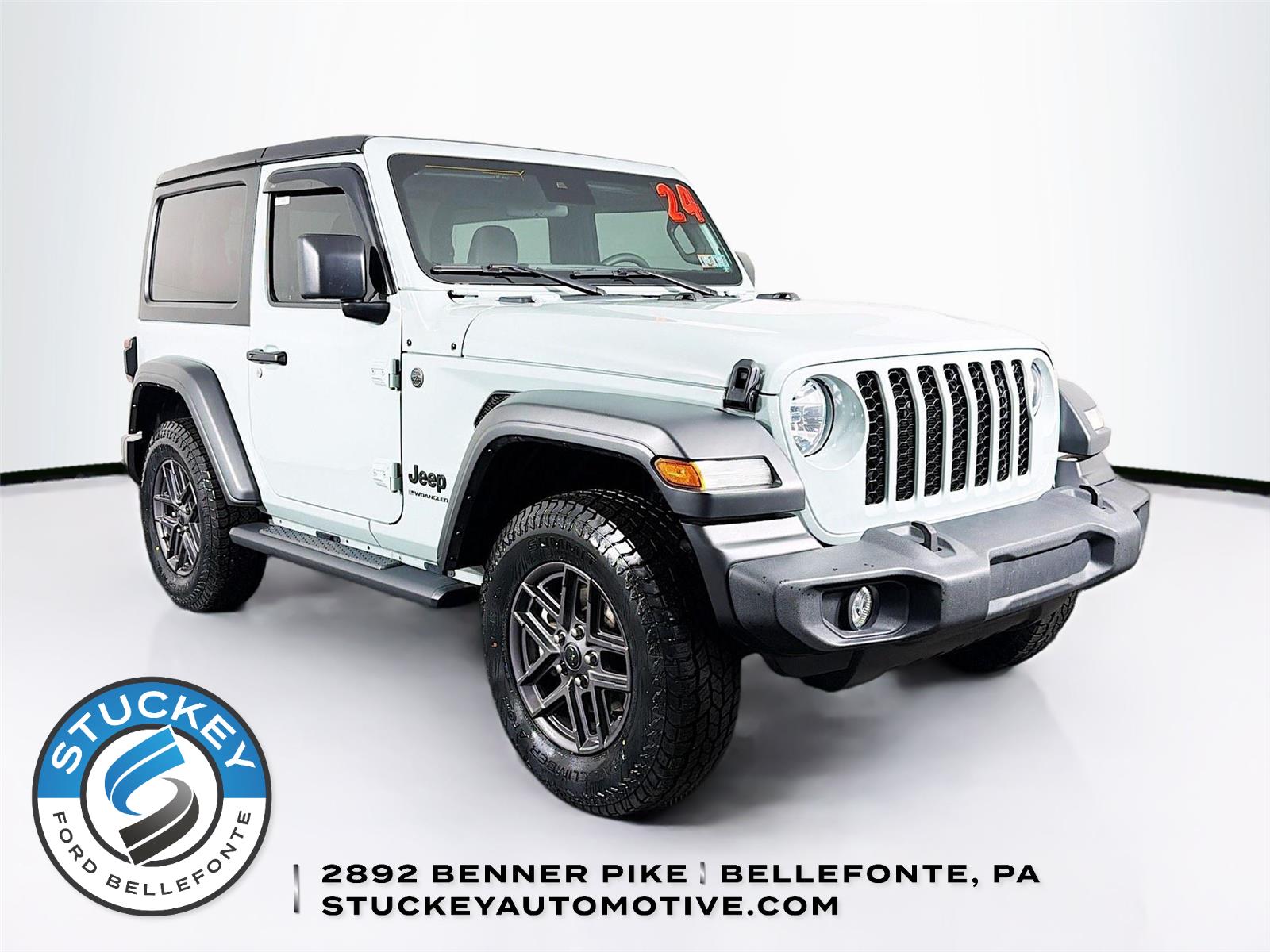 Earl Clearcoat 2024 Jeep Wrangler Sport S 2-Door 4WD SUV / Crossover Four-Wheel Drive 8-Speed Automatic