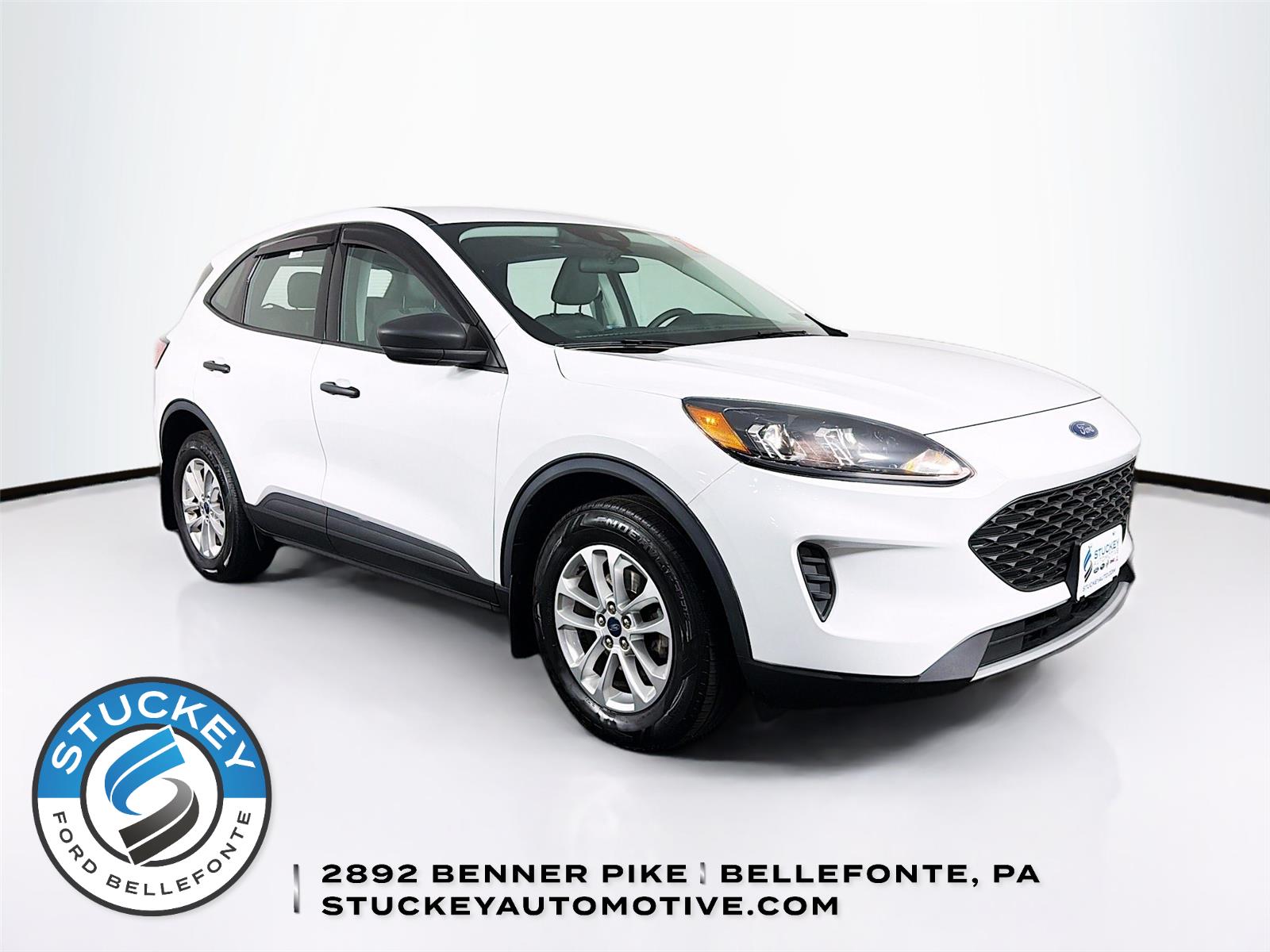 Oxford White 2021 Ford Escape S AWD SUV / Crossover All-Wheel Drive 8-Speed Automatic