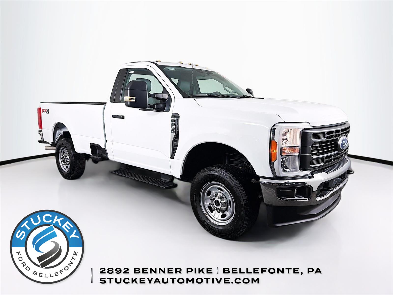 Oxford White 2023 Ford F-250 Super Duty XL LB 4WD Pickup Truck Four-Wheel Drive Automatic