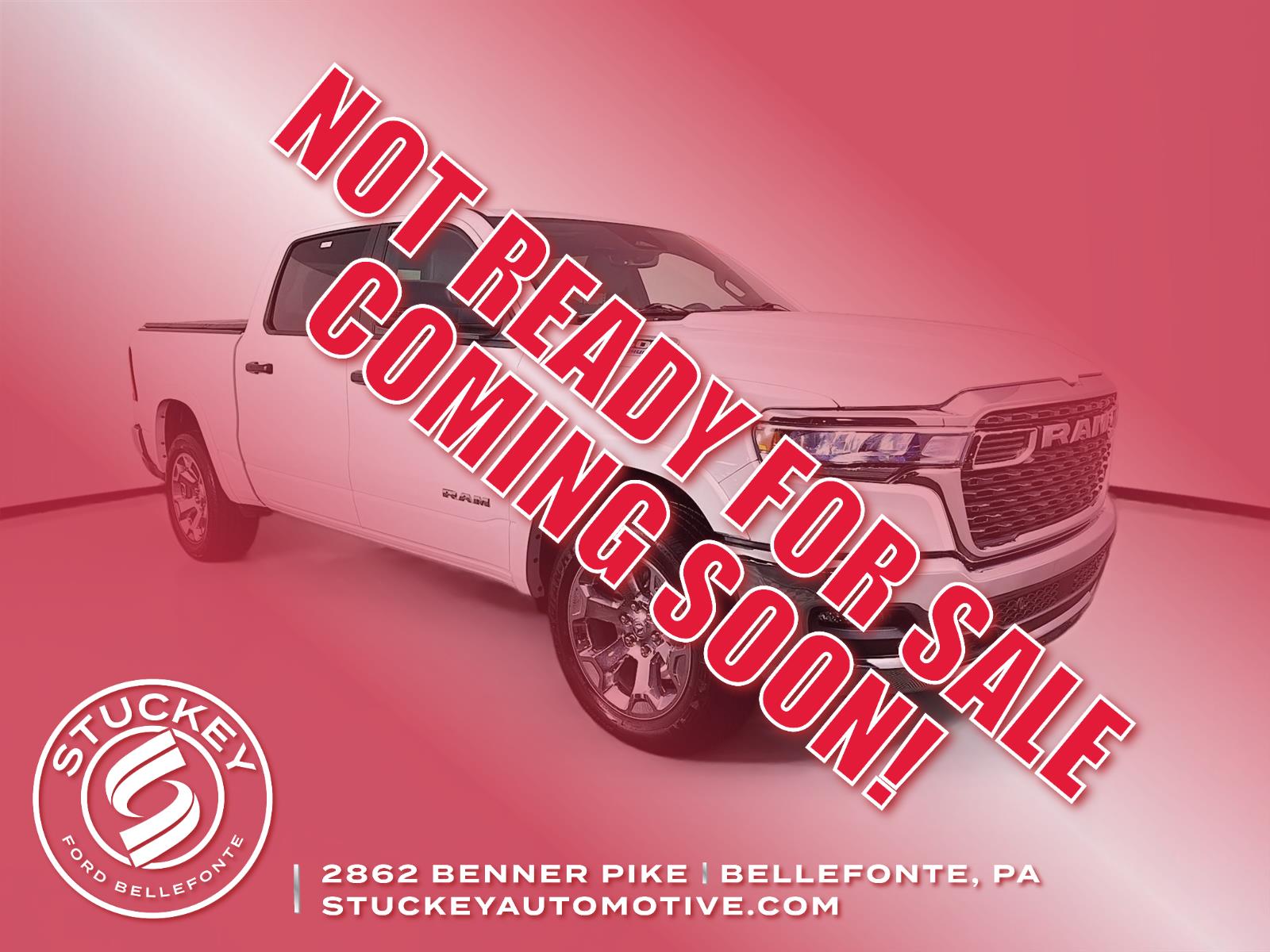 Bright White Clearcoat 2025 RAM 1500 Big Horn Crew Cab 4WD Pickup Truck Four-Wheel Drive 8-Speed Automatic