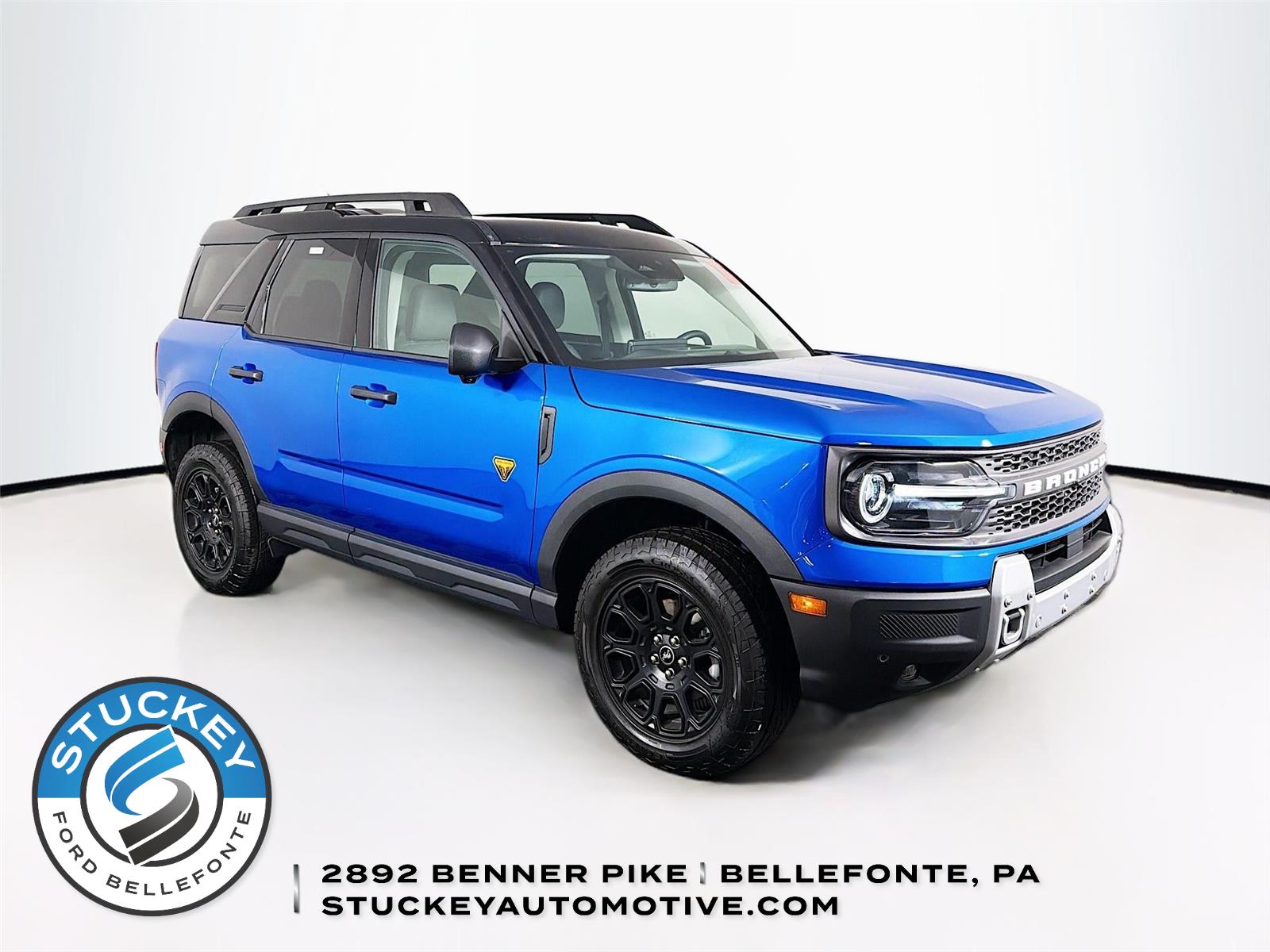 Velocity Blue 2025 Ford Bronco Sport Badlands AWD SUV / Crossover All-Wheel Drive 8-Speed Automatic