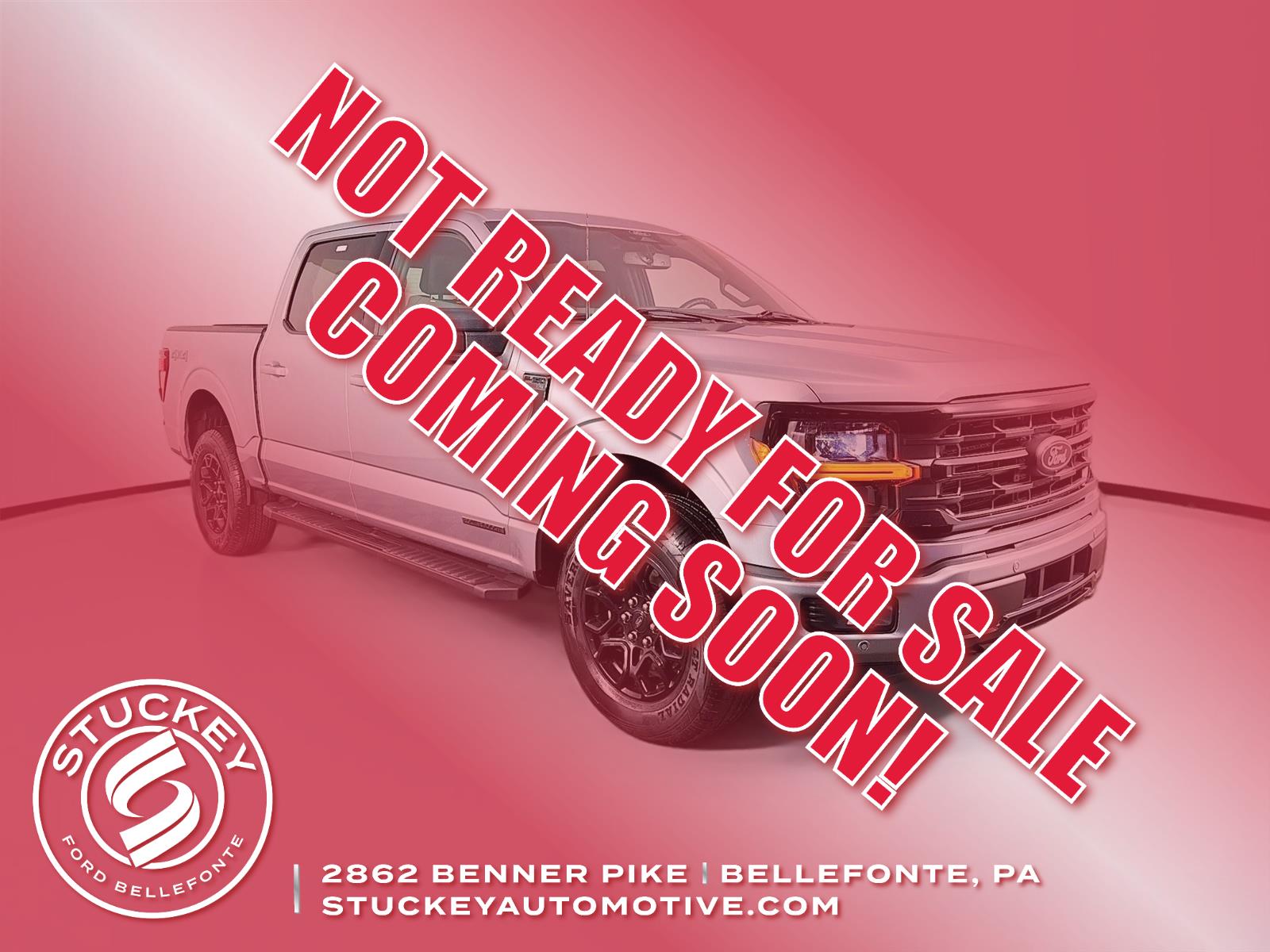 Iconic Silver 2024 Ford F-150 XLT SuperCrew 4WD Pickup Truck Four-Wheel Drive Automatic