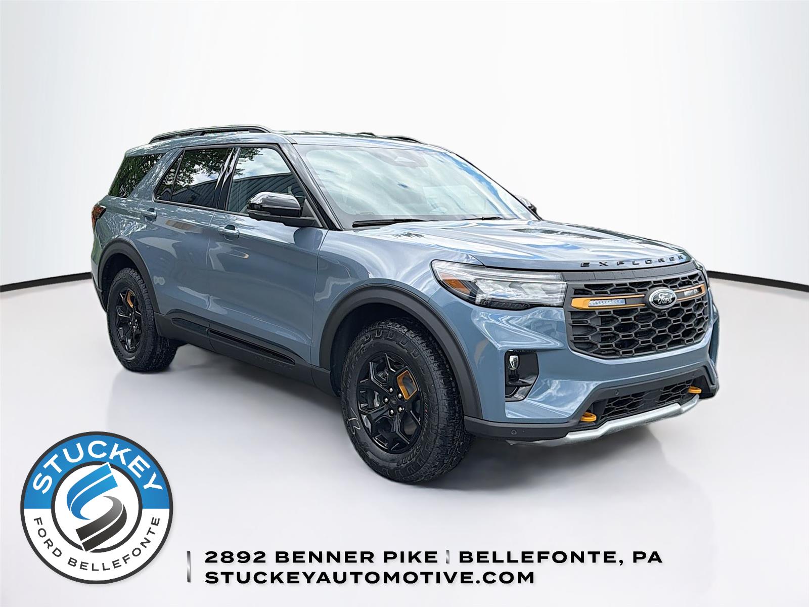 Vapor Blue Metallic 2026 Ford Explorer Tremor AWD SUV / Crossover All-Wheel Drive Automatic