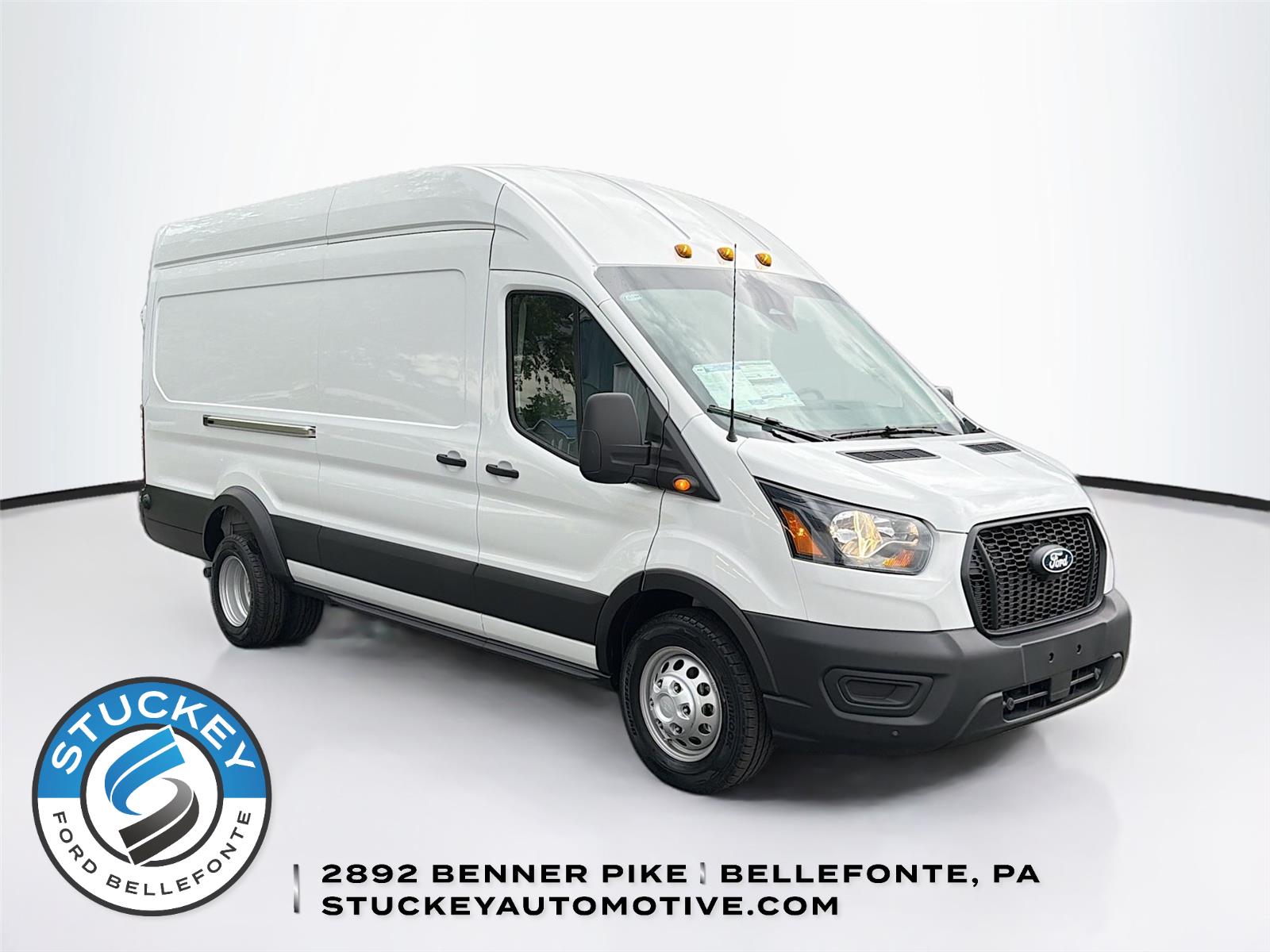 Oxford White 2026 Ford Transit Cargo 350 HD 9950 GVWR High Roof Extended LB DRW AWD Van All-Wheel Drive
