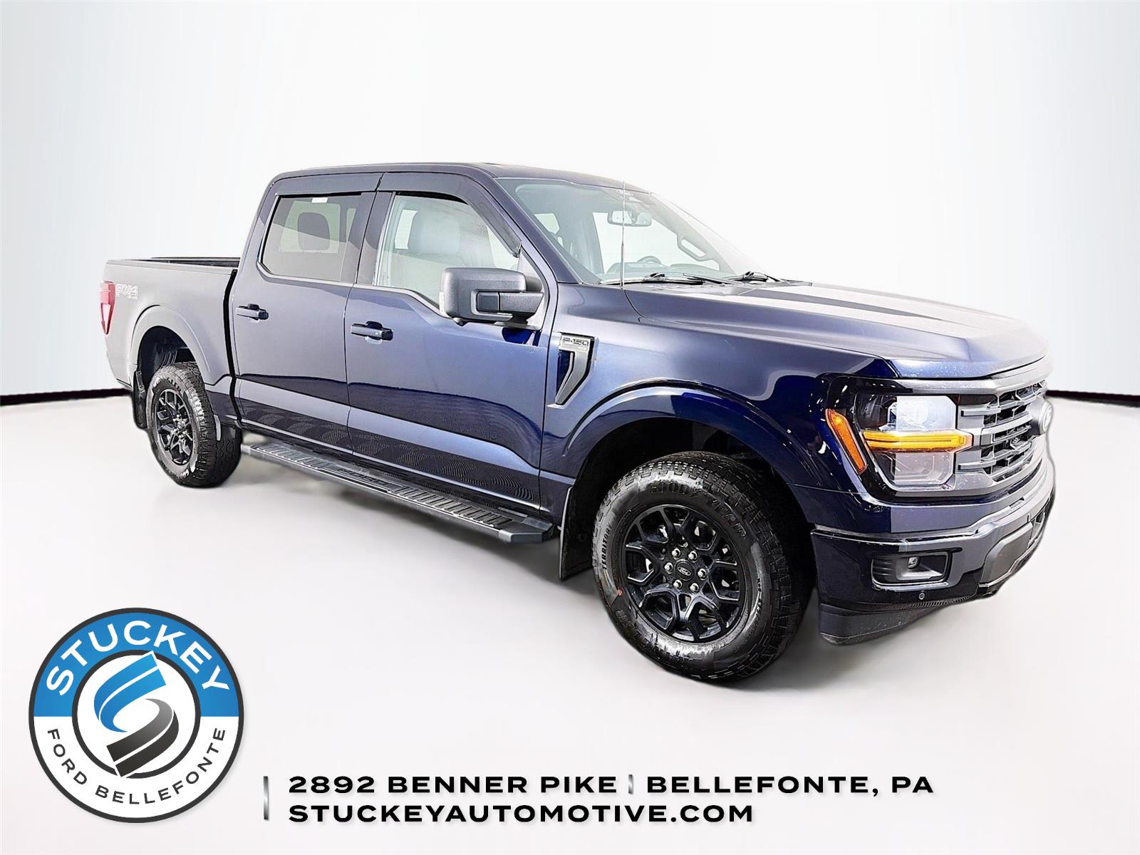 Antimatter Blue 2025 Ford F-150 Pickup Truck Four-Wheel Drive Automatic