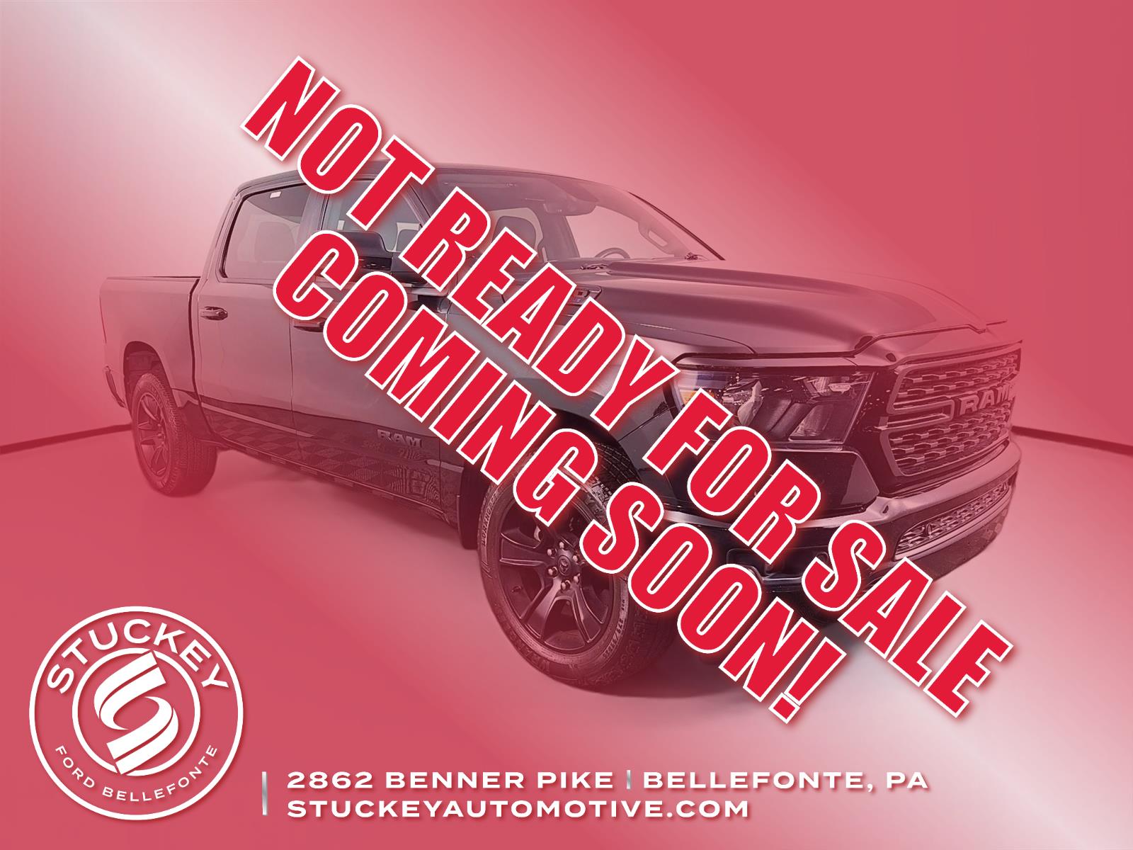Diamond Black Crystal Pearlcoat 2023 RAM 1500 Big Horn Crew Cab 4WD Pickup Truck Four-Wheel Drive 8-Speed Automatic
