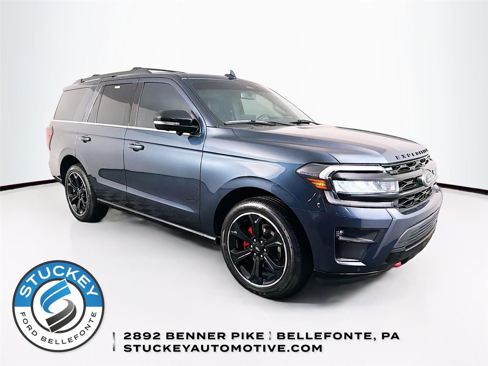 Stone Blue 2023 Ford Expedition Limited 4WD SUV / Crossover Four-Wheel Drive Automatic