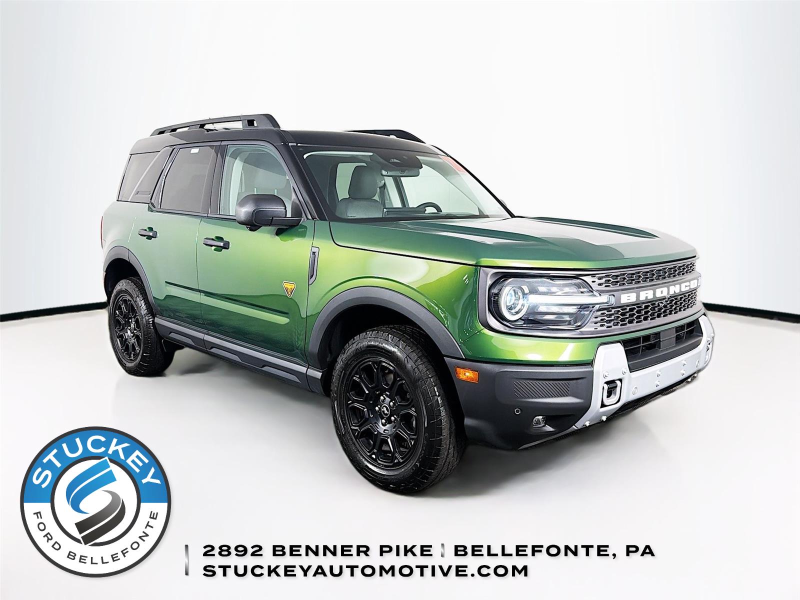 Eruption Green 2025 Ford Bronco Sport SUV / Crossover All-Wheel Drive 8-Speed Automatic