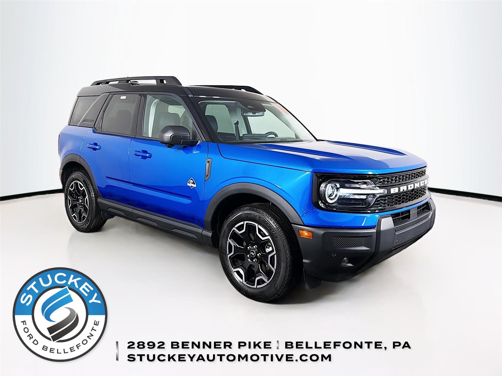 Velocity Blue 2025 Ford Bronco Sport Outer Banks AWD SUV / Crossover All-Wheel Drive 8-Speed Automatic