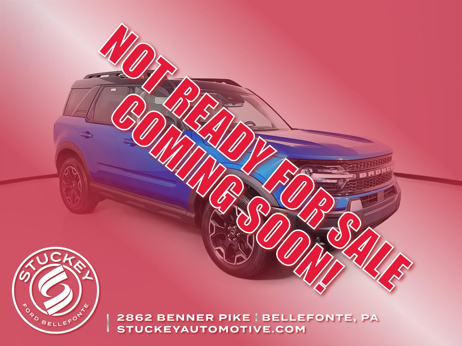 Velocity Blue 2025 Ford Bronco Sport Outer Banks AWD SUV / Crossover All-Wheel Drive 8-Speed Automatic