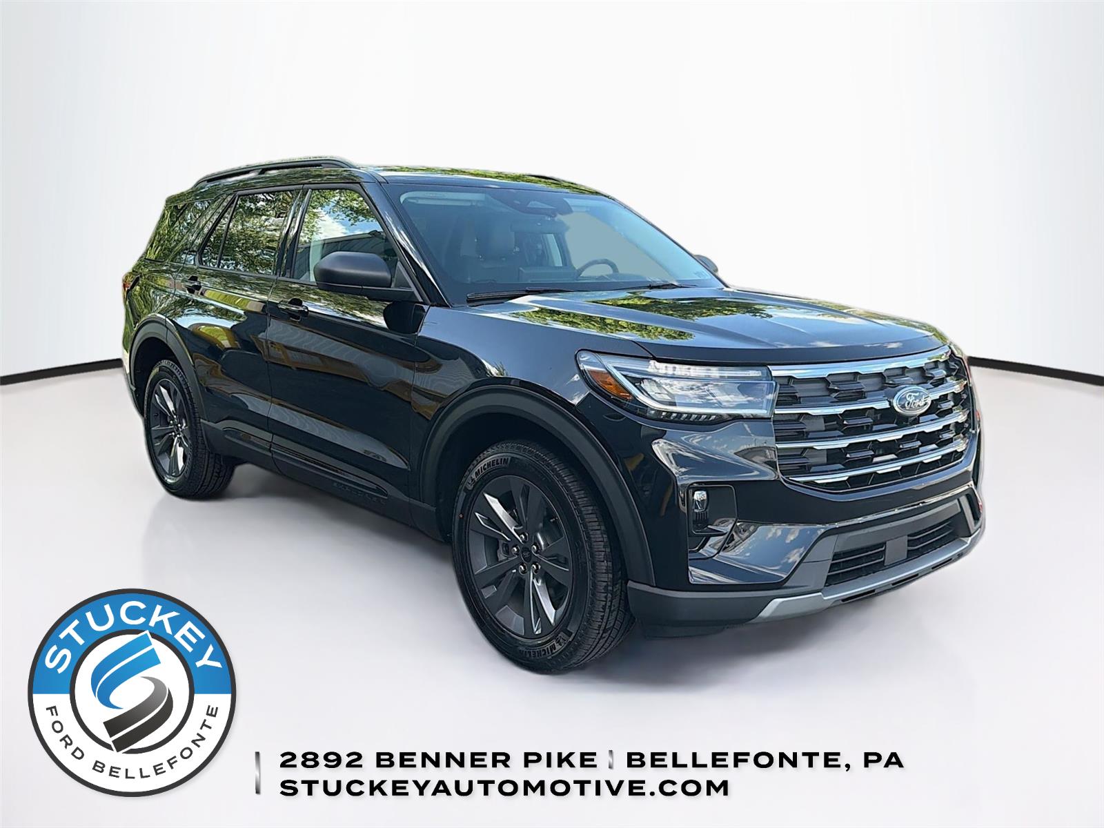 Agate Black 2026 Ford Explorer SUV / Crossover All-Wheel Drive Automatic