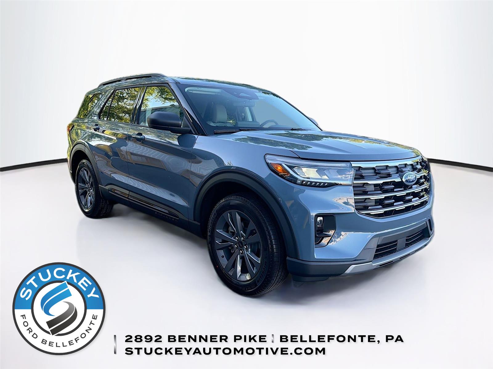 Vapor Blue 2026 Ford Explorer Active AWD SUV / Crossover All-Wheel Drive Automatic