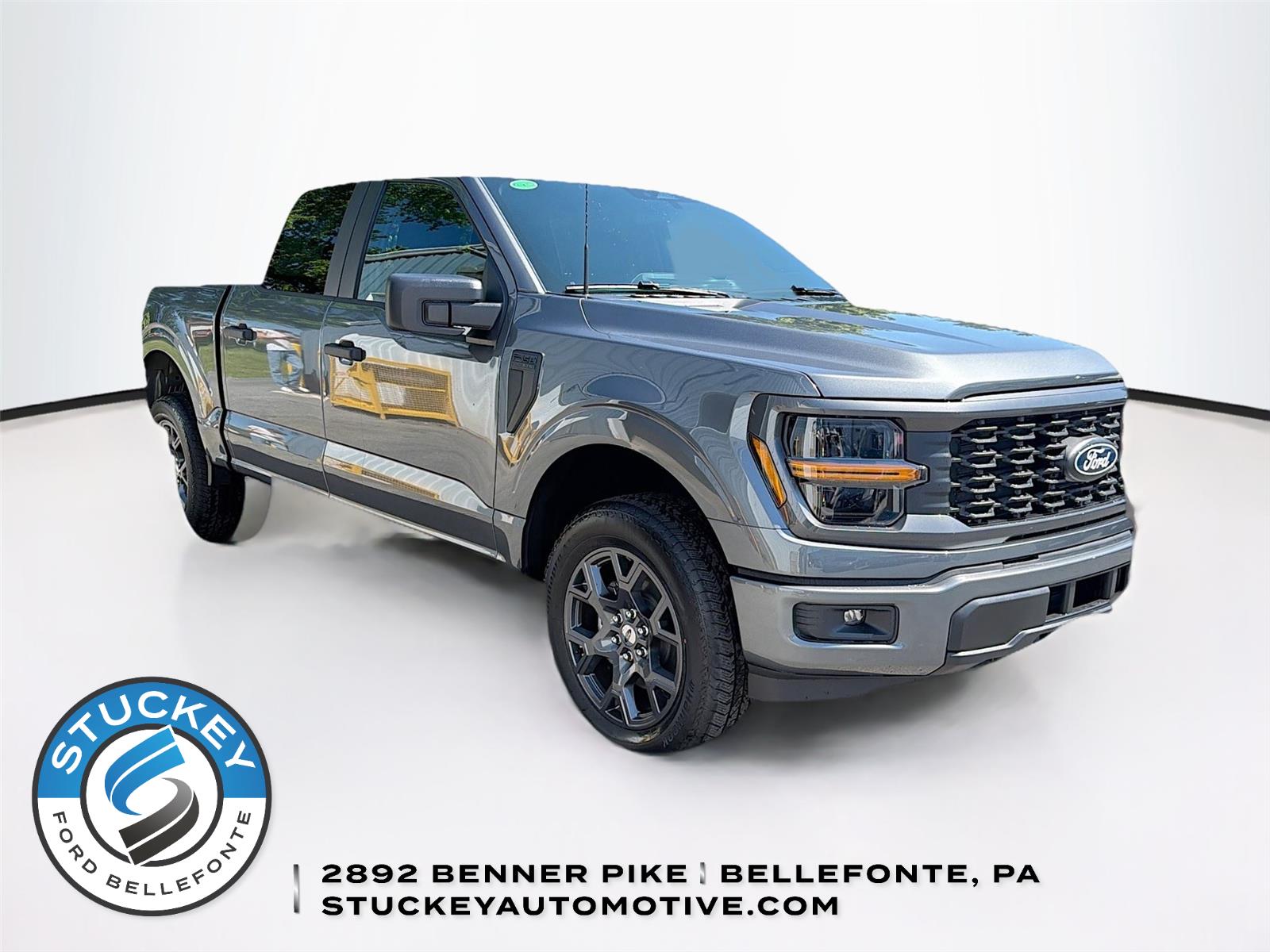 Carbonized Gray 2026 Ford F-150 STX SuperCrew 4WD Pickup Truck Four-Wheel Drive Automatic