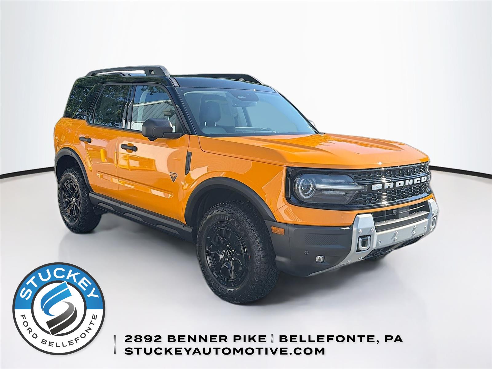 Orange Fury Metallic Tri-Coat 2026 Ford Bronco Sport SUV / Crossover All-Wheel Drive 8-Speed Automatic