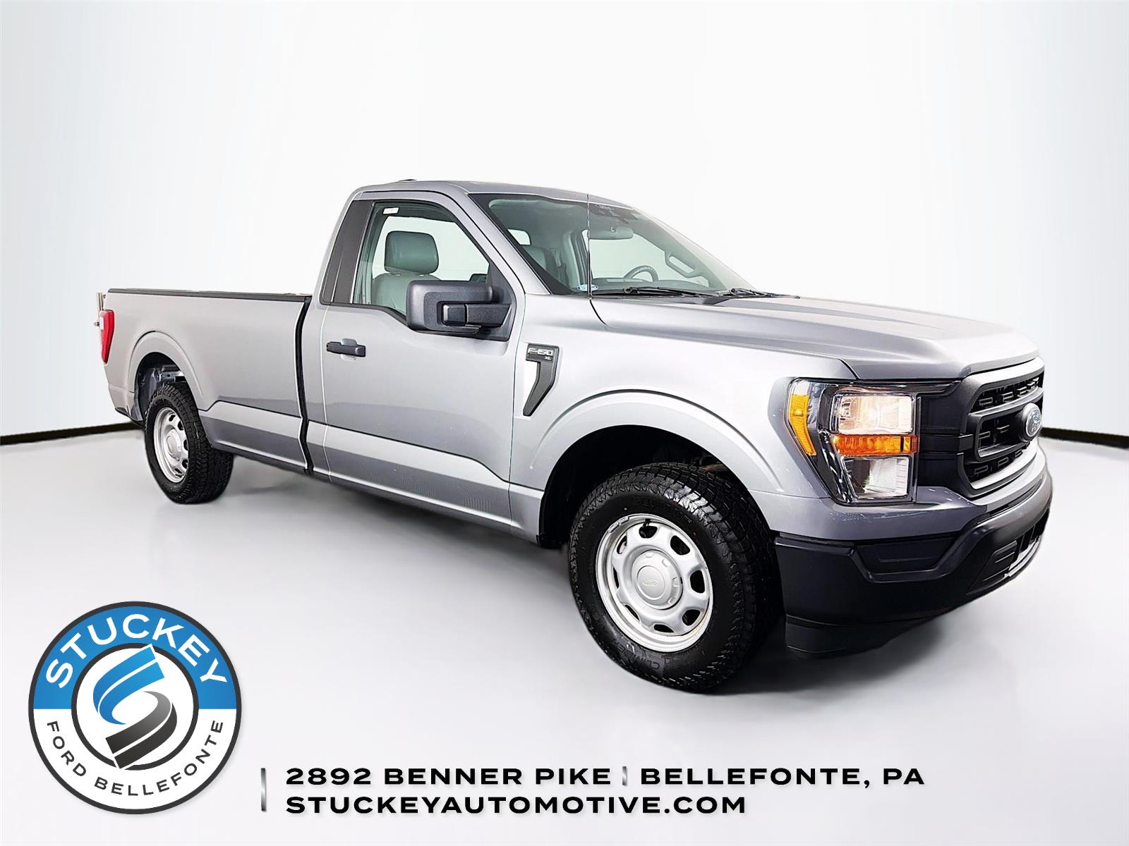 Iconic Silver 2021 Ford F-150 Pickup Truck 4X2 Automatic