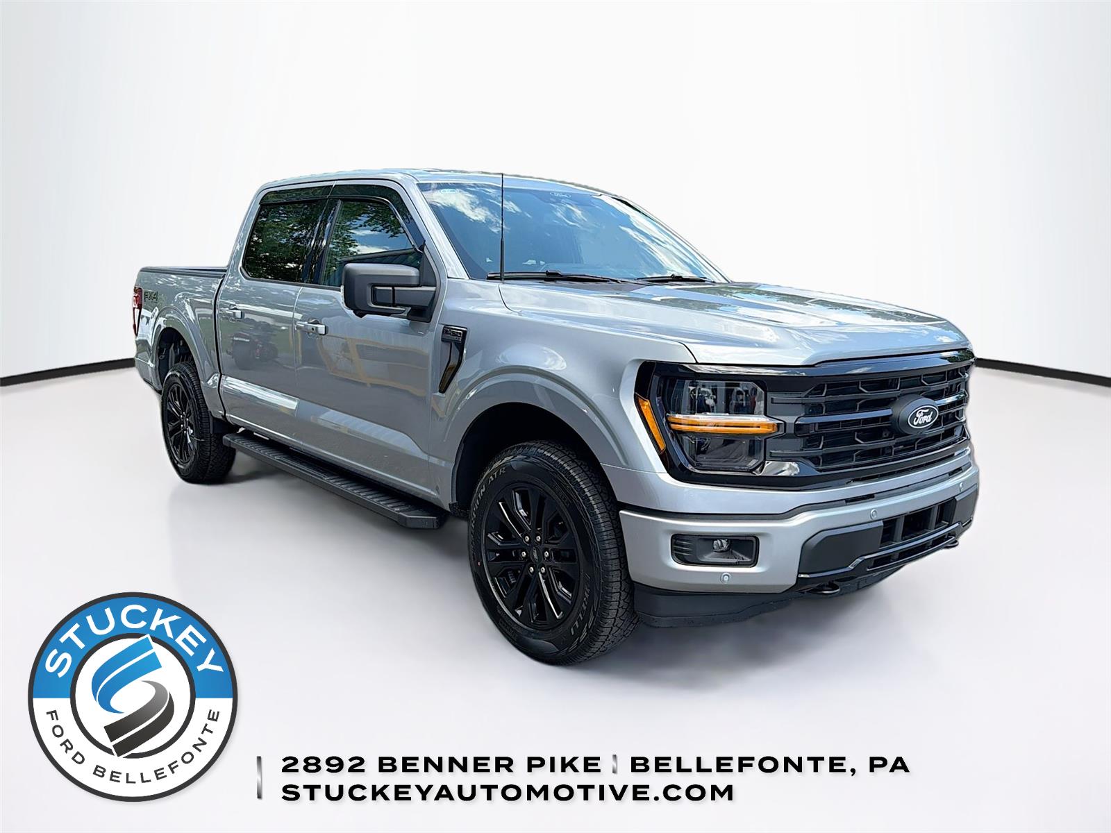 Iconic Silver 2026 Ford F-150 Pickup Truck Four-Wheel Drive Automatic
