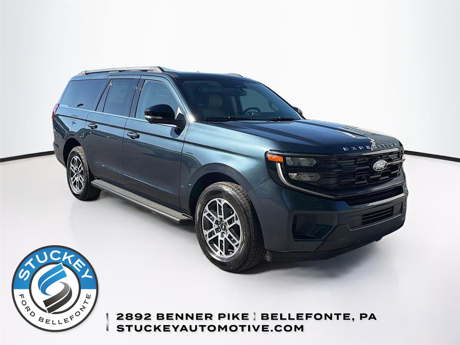 Stone Blue 2026 Ford Expedition MAX Active 4WD SUV / Crossover Four-Wheel Drive Automatic