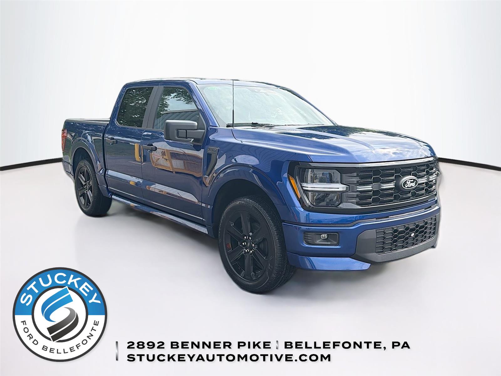 Argon Blue 2026 Ford F-150 STX SuperCrew 4WD Pickup Truck Four-Wheel Drive Automatic