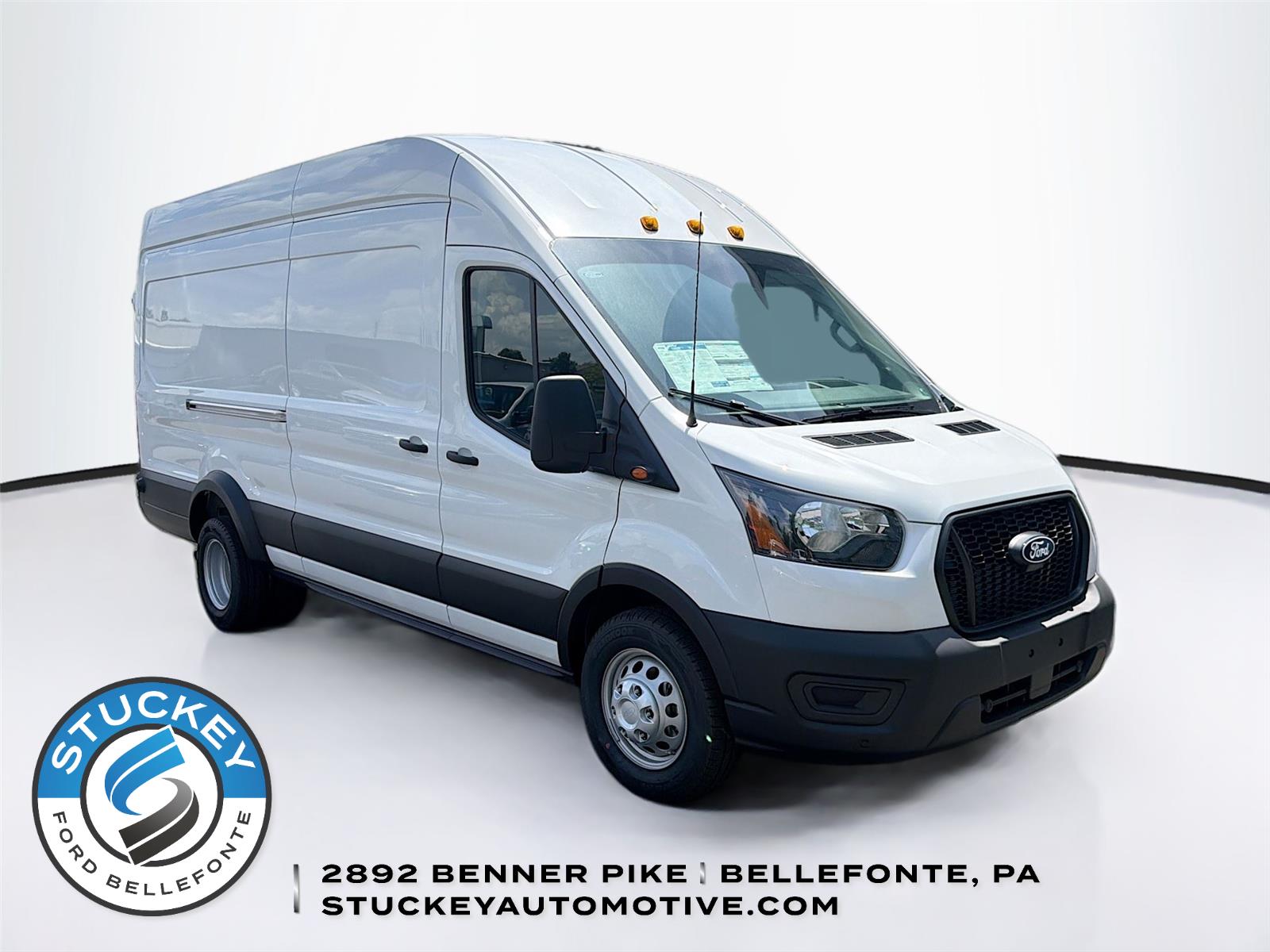 Oxford White 2026 Ford Transit Cargo Van All-Wheel Drive