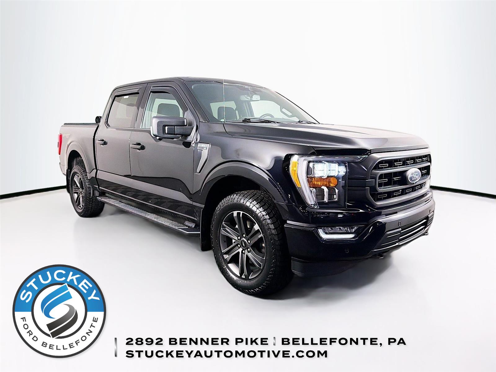 Agate Black 2021 Ford F-150 Pickup Truck Four-Wheel Drive Automatic