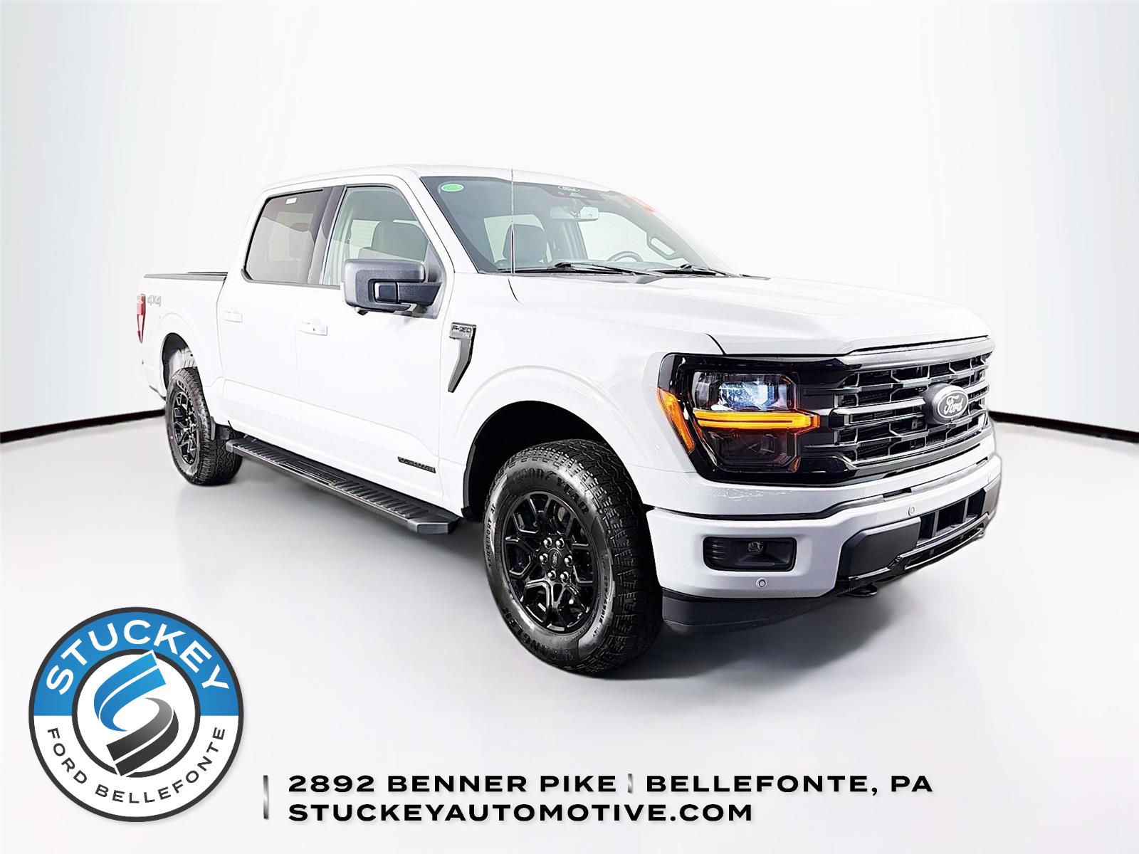 Avalanche Gray 2024 Ford F-150 Pickup Truck Four-Wheel Drive Automatic