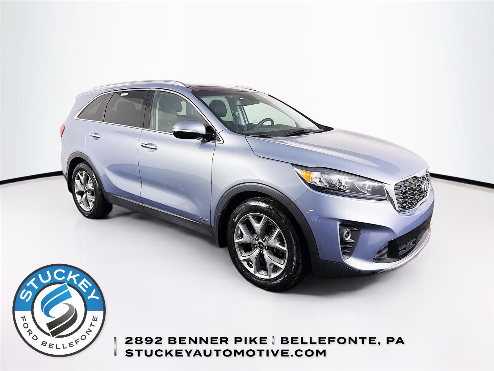 Everlasting Silver 2019 Kia Sorento EX V6 AWD SUV / Crossover All-Wheel Drive 8-Speed Automatic
