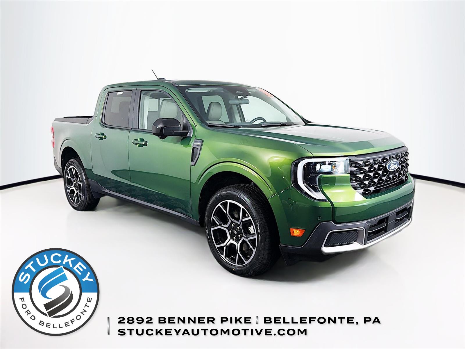 Eruption Green 2025 Ford Maverick Pickup Truck All-Wheel Drive 1-Speed Dual Clutch