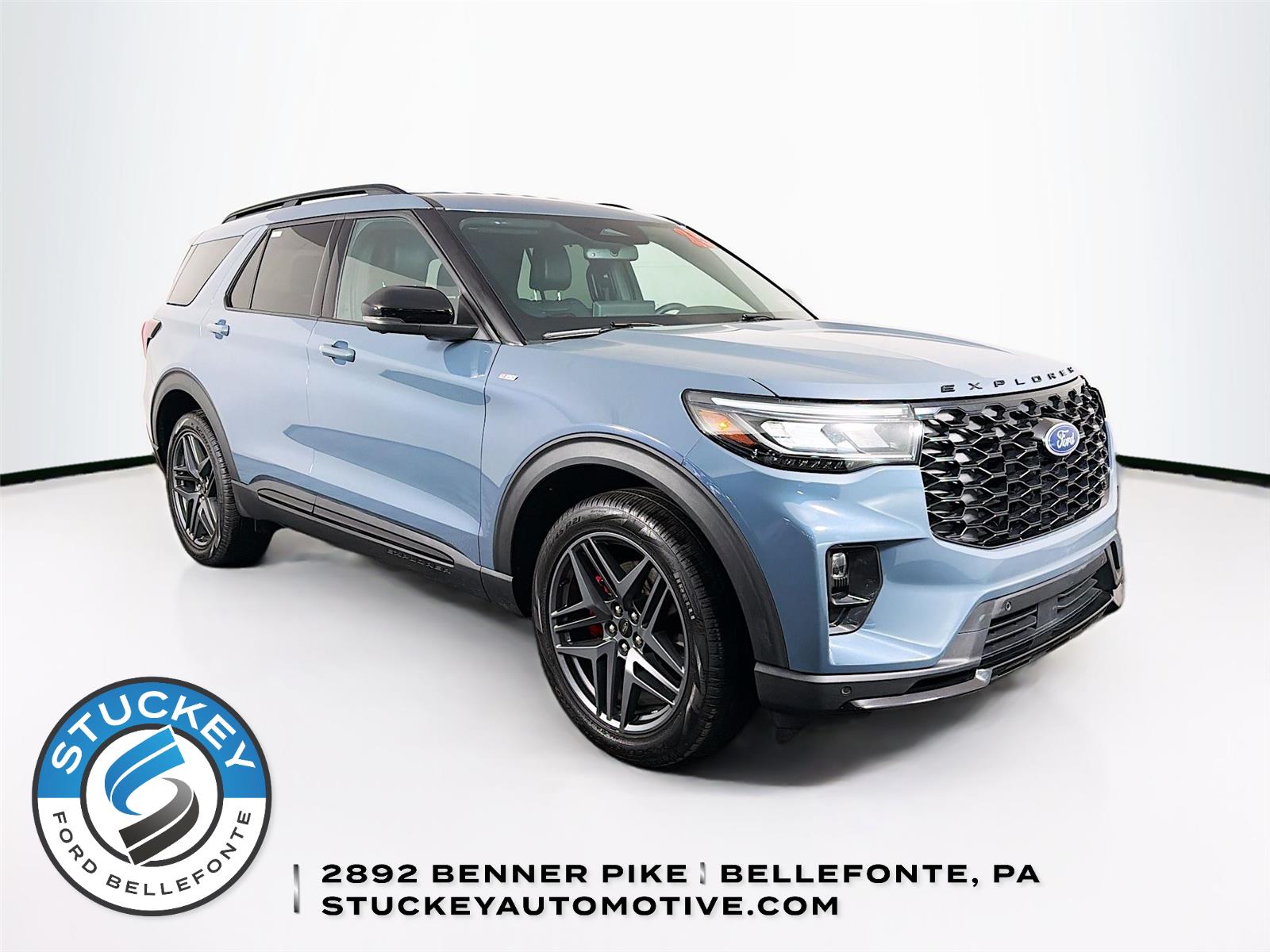 Vapor Blue 2025 Ford Explorer SUV / Crossover All-Wheel Drive Automatic